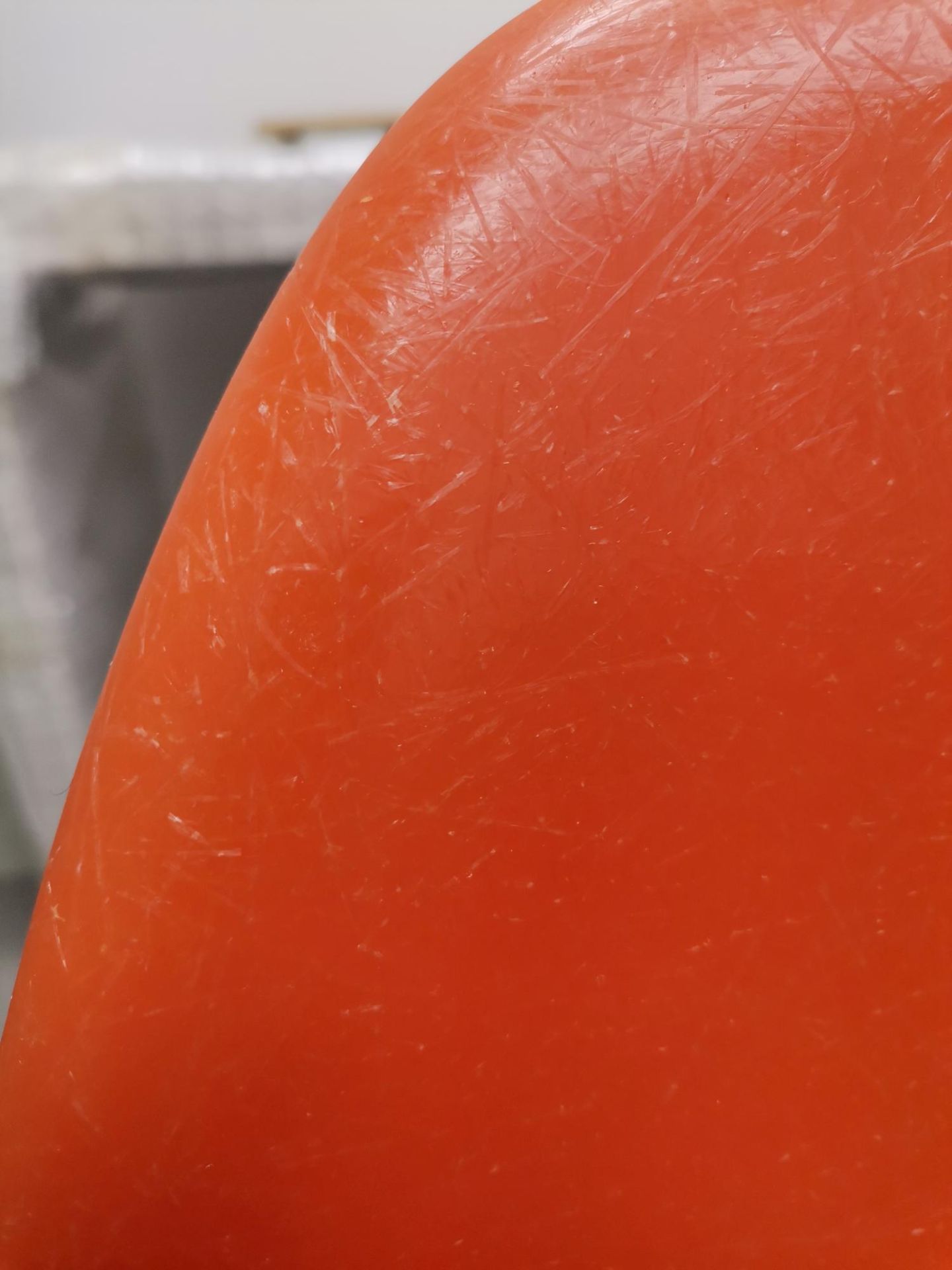 Eames Fiberglass Side Chair La Fonda Rot Orange Vitra LIMITED EDITION MÄNGELEXEMPLAR