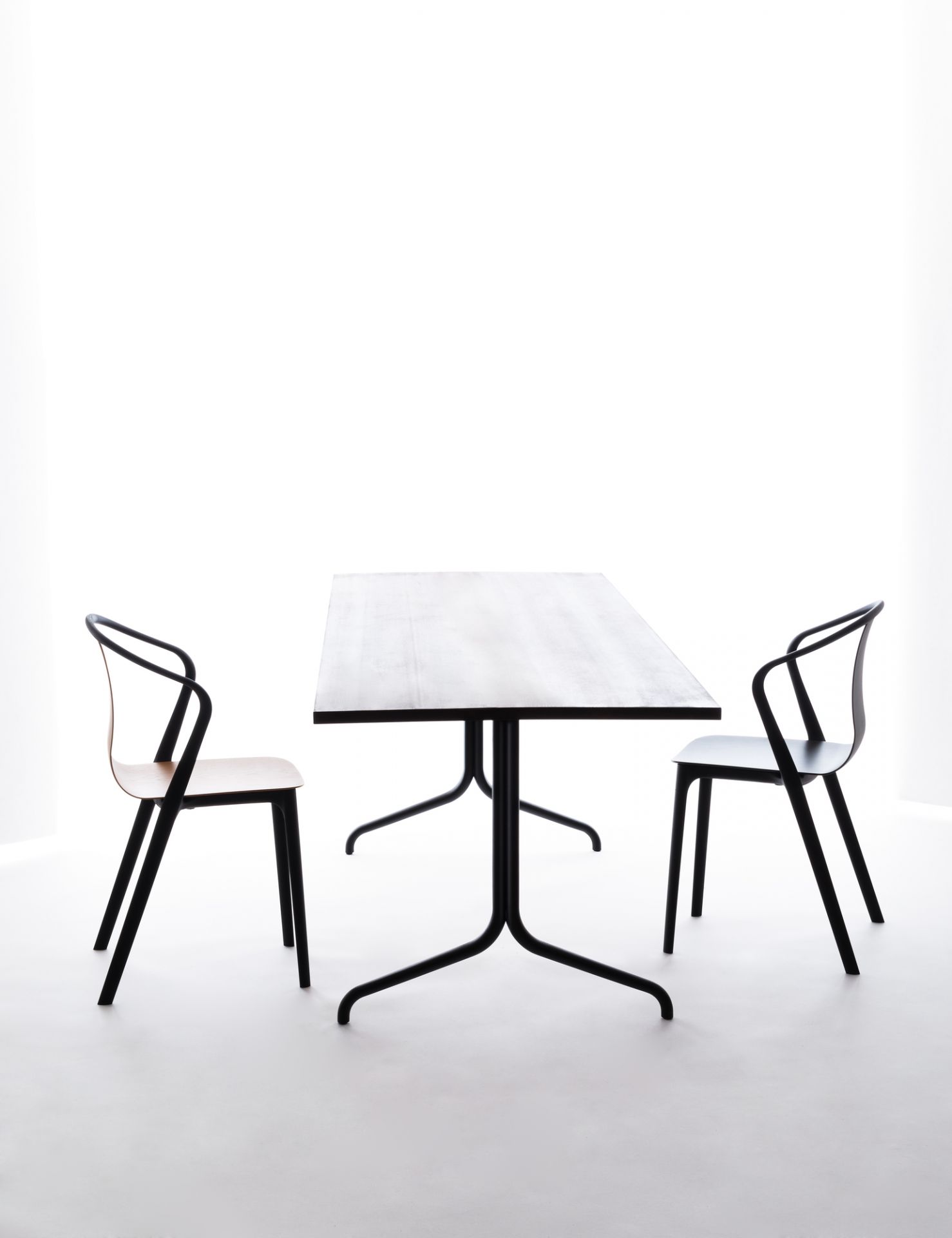 Belleville Chair Plastic Stuhl Vitra