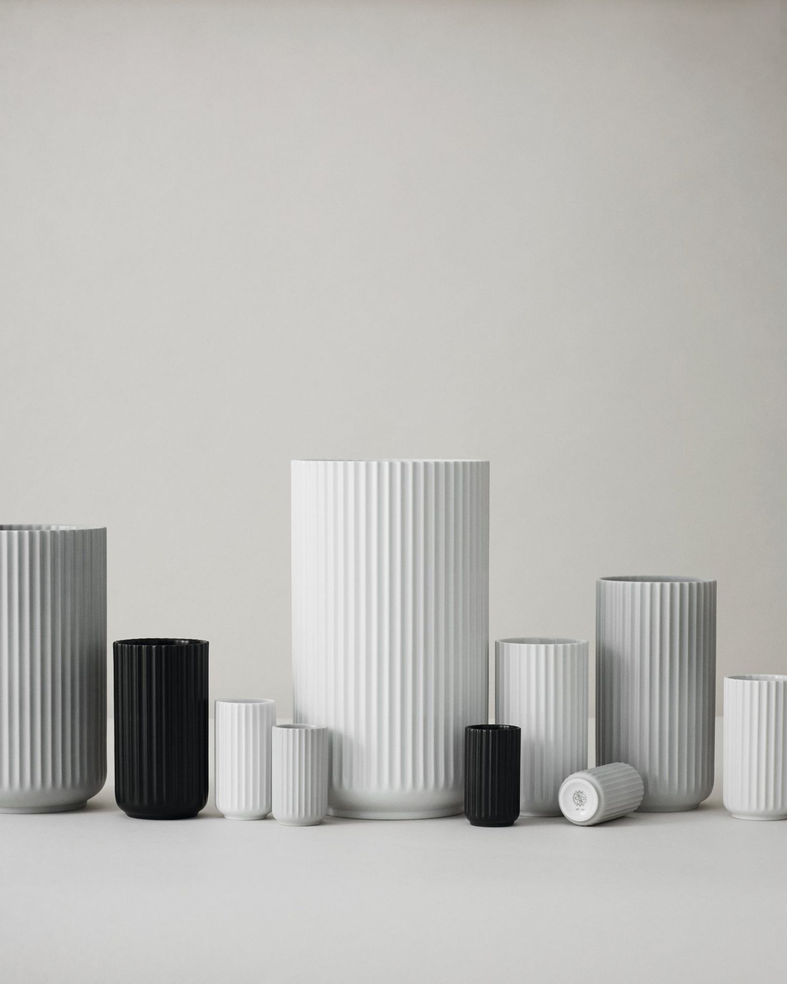 Lyngby Vase Lyngby Porcelain H 25 cm EINZELSTÜCK
