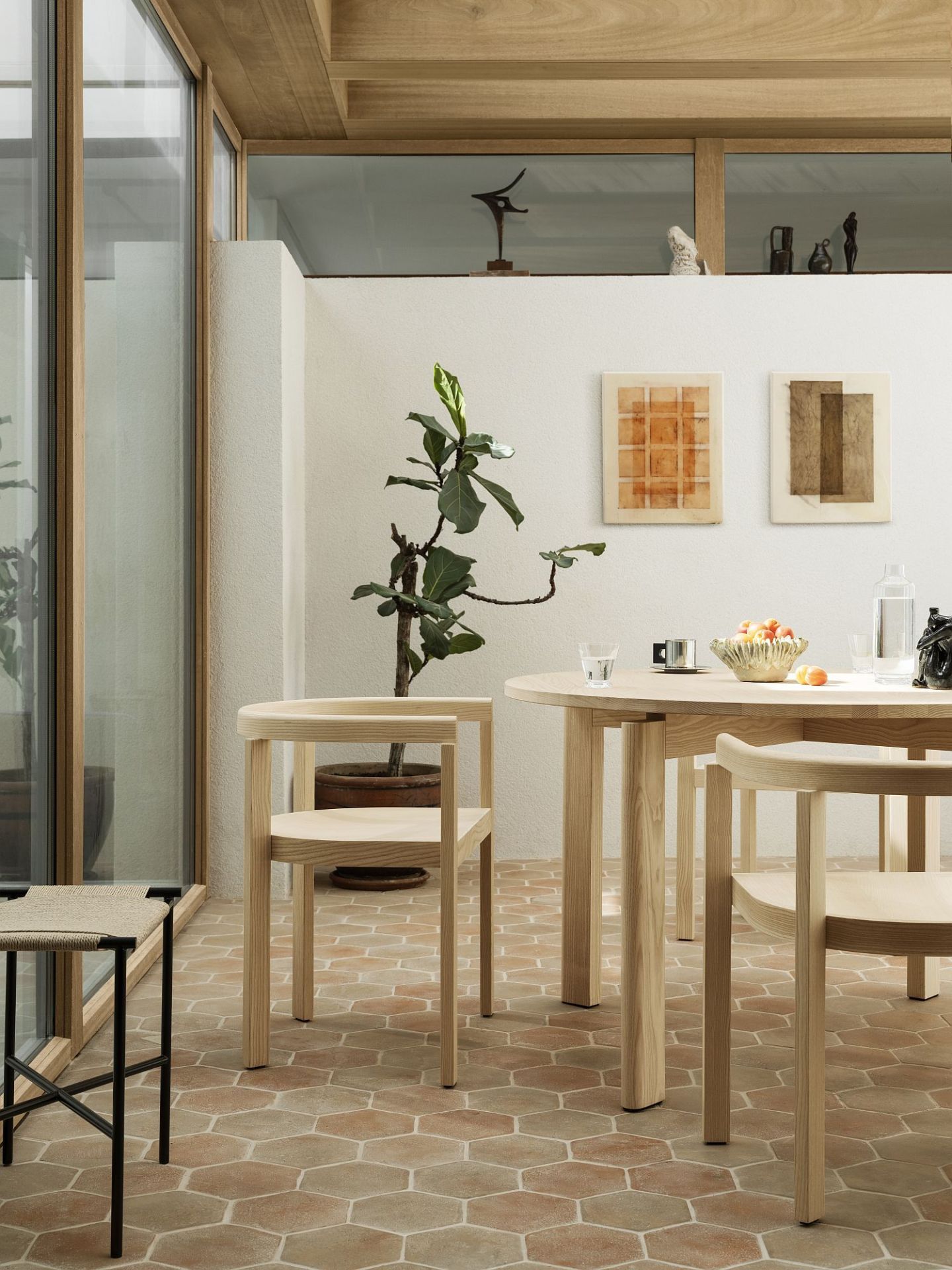 After Dining chair Stuhl Fritz Hansen