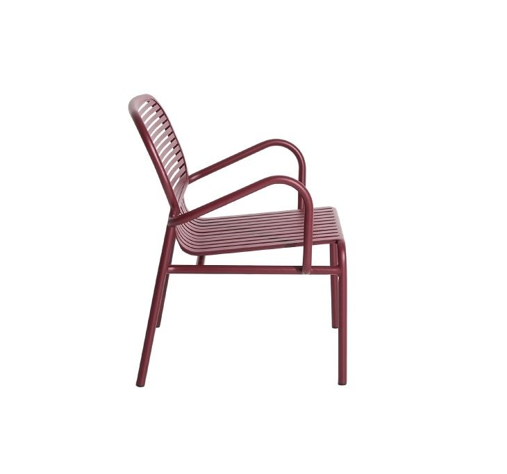 Week-End Garden Armchair Sessel Petite Friture Burgundy Week-End Garden Armchair Sessel Petite Friture Burgundy