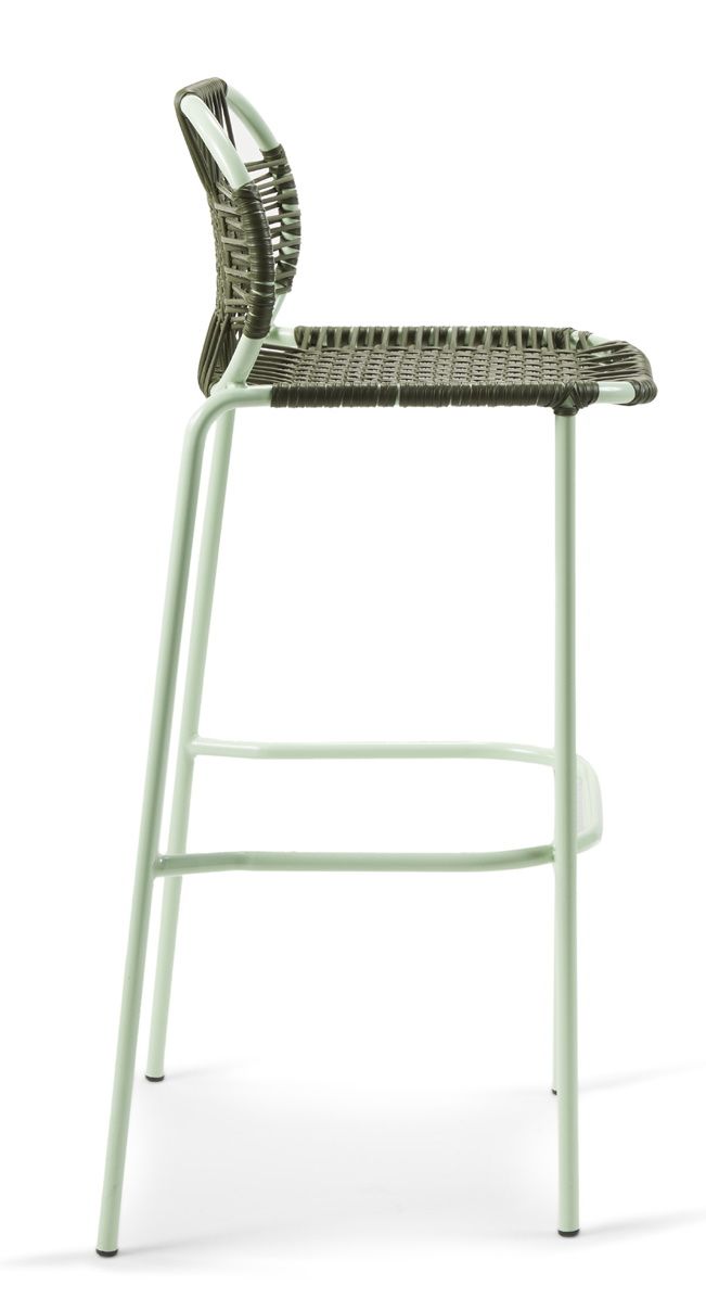 Cielo Barstool Barhocker Outdoor ames Olive grün - Pastell grün