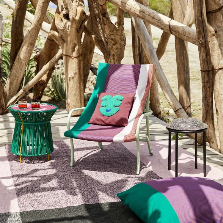 Caribe Tall Side Table Beistelltisch Outdoor ames  