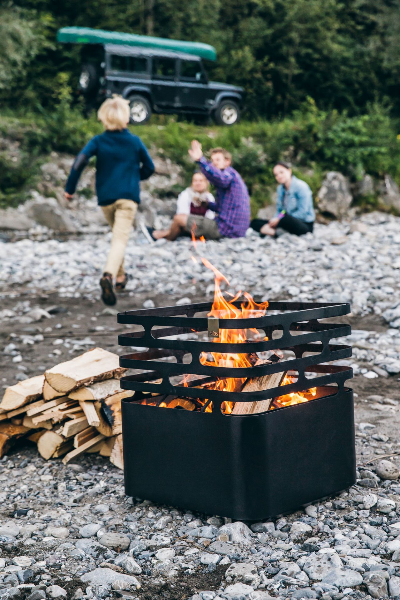 Cube Feuerkorb schwarz höfats Cube Feuerkorb schwarz höfats