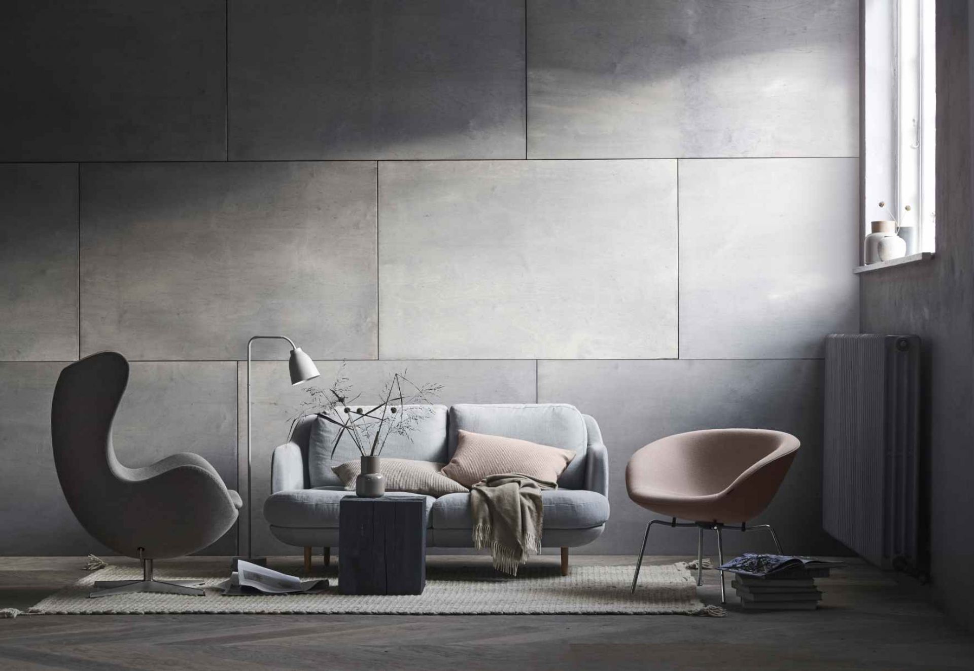 Lune 2-Sitzer Sofa Fritz Hansen
