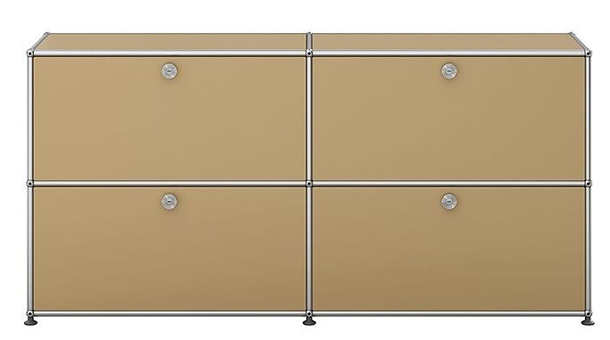 USM Haller Sideboard mit 4 Klappen – QUICK SHIP - beige