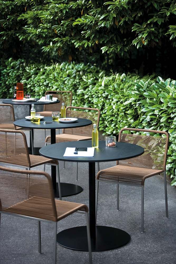 ARIA S42 Outdoor Chair Stuhl stapelbar La Palma