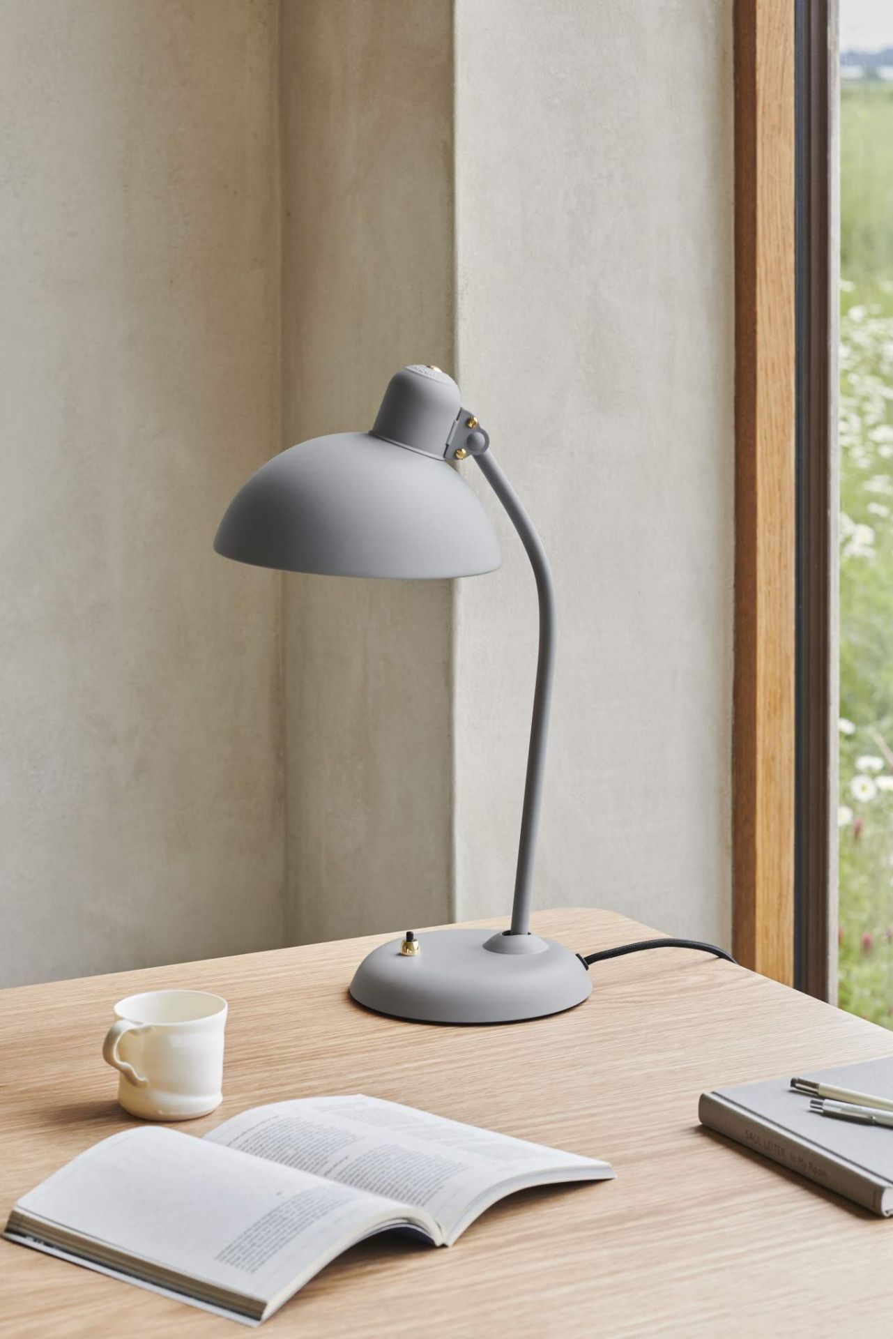 6556 T Tischleuchte KAISER idell Fritz Hansen Easy grey