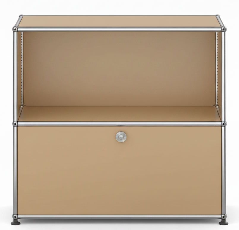 USM Haller Sideboard 1 Offen / 1 Schublade Beige