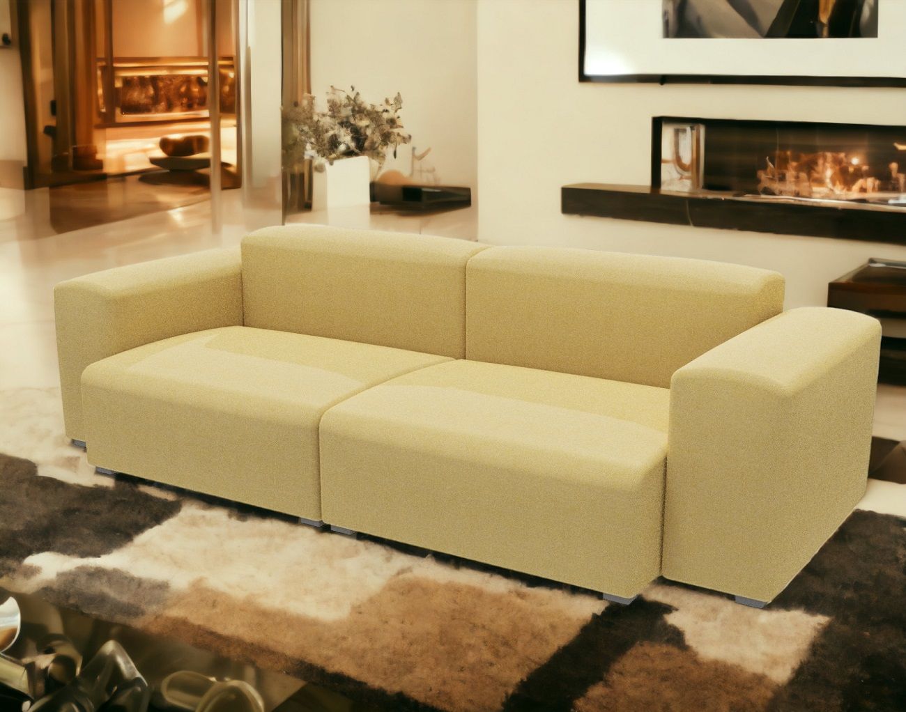 Mags Soft Sofa Low Armrest 2 1/2-Sitzer Combination 1 Hay