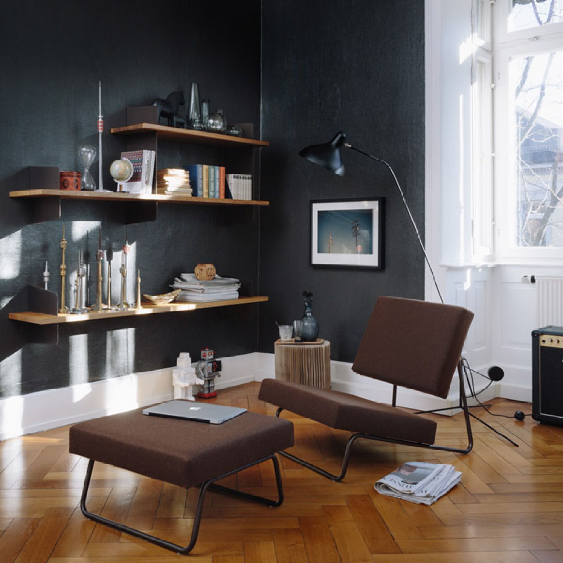 Lounge Chair Hocker Richard Lampert