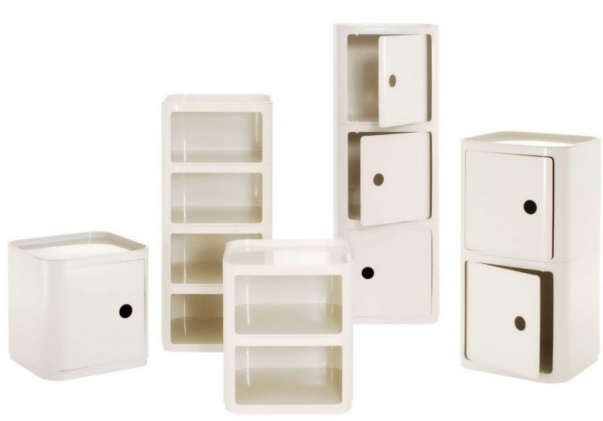 Componibili 4970 - quadratisches Element niedrig Kartell
