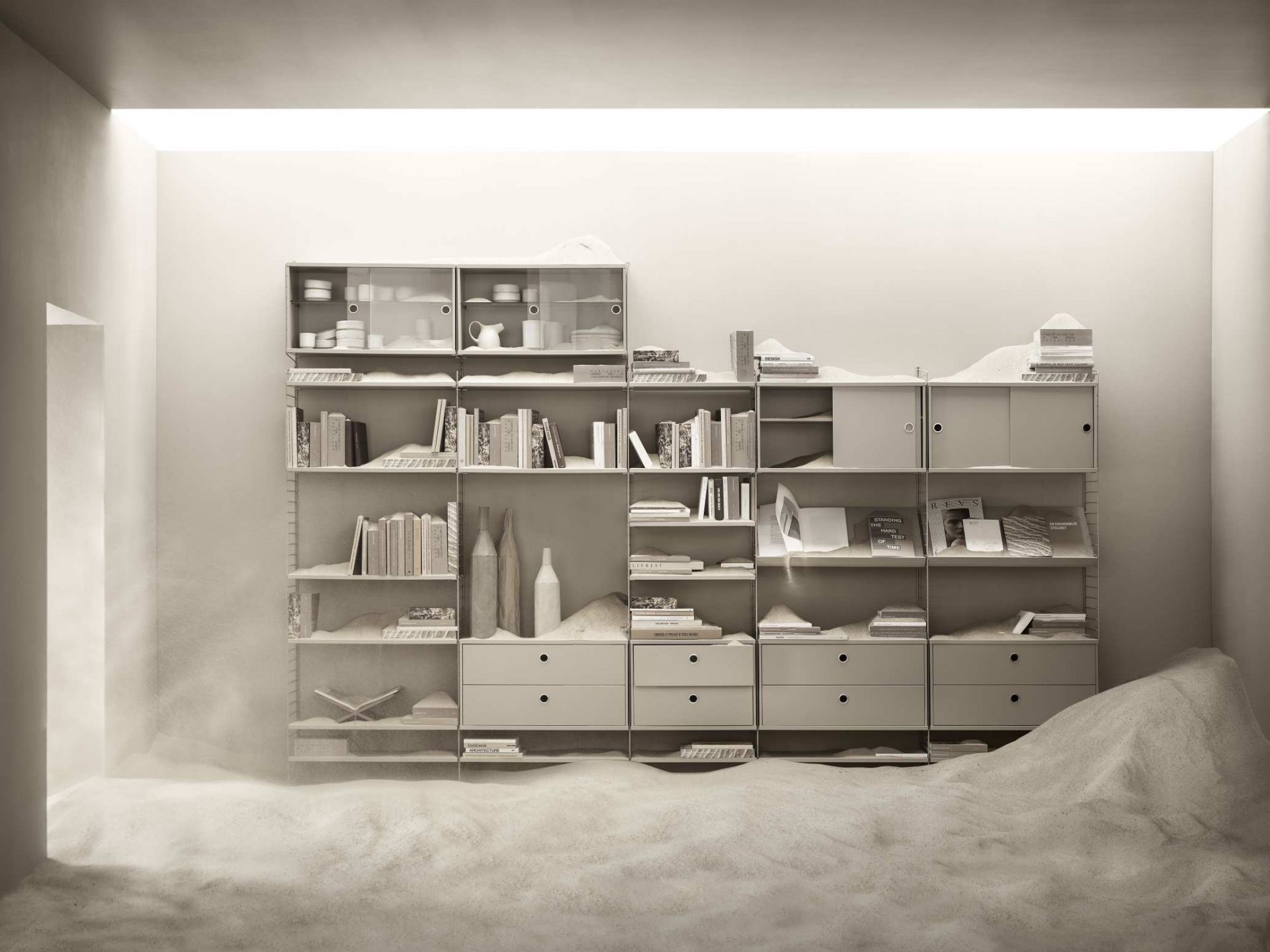 Arbeitsplatz KONFIGURATIONEN W3 String Furniture
