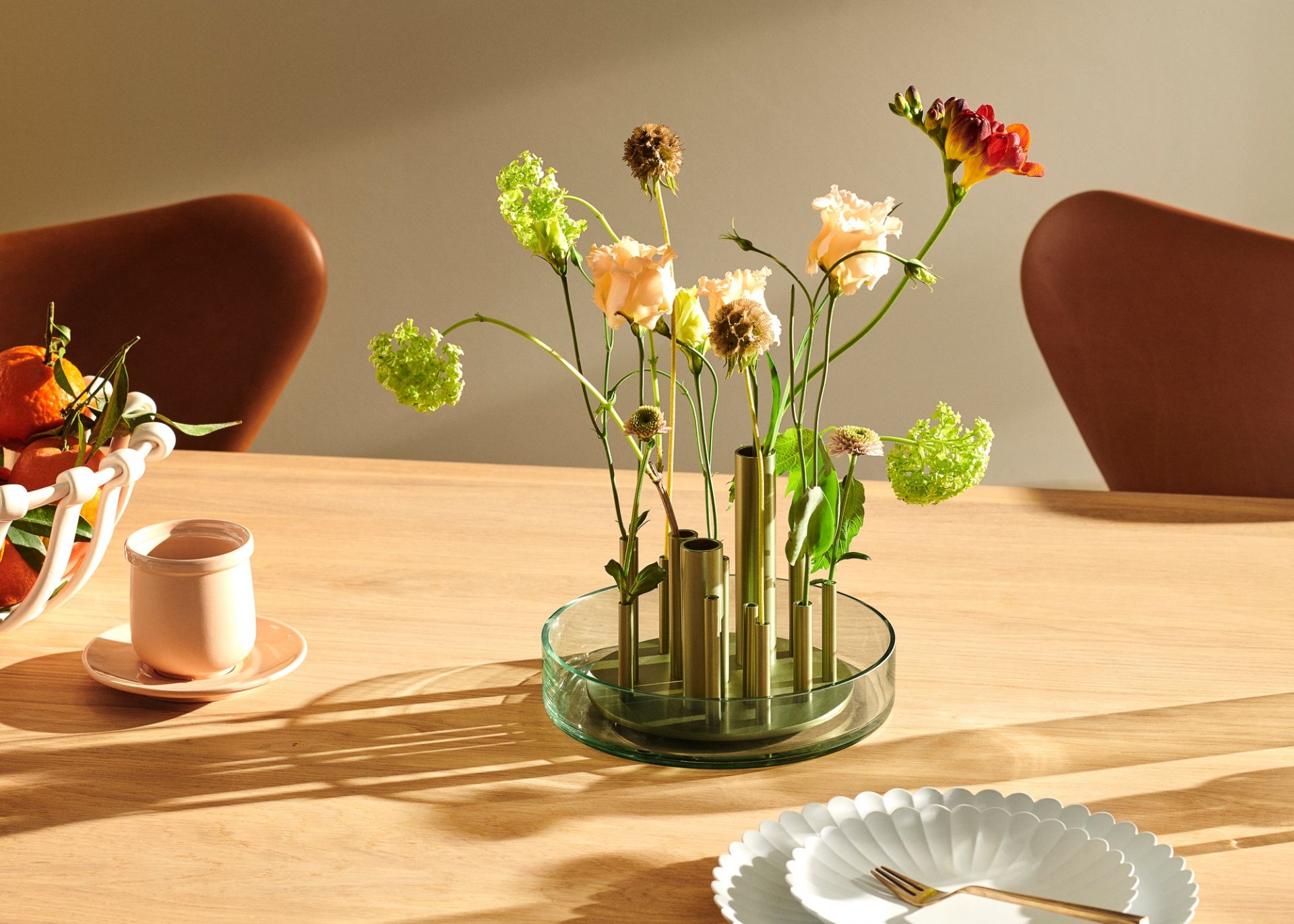 Ikeru Vase Low Niedrig Fritz Hansen