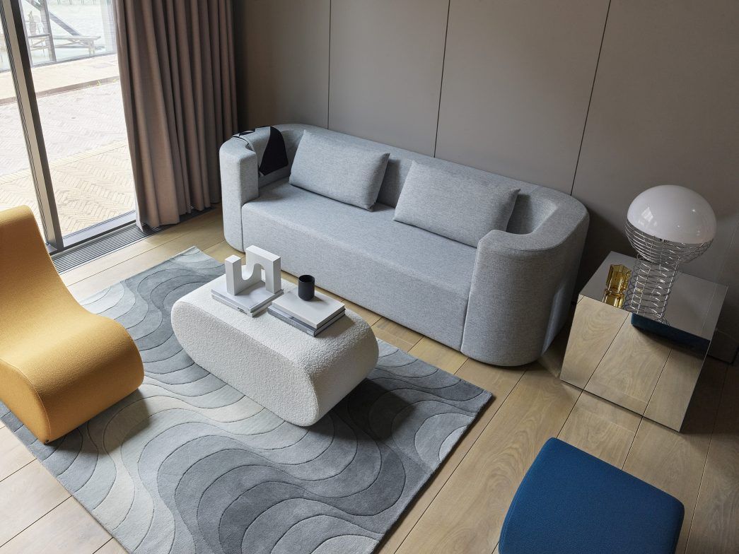 VP168 3-Sitzer Sofa Verpan
