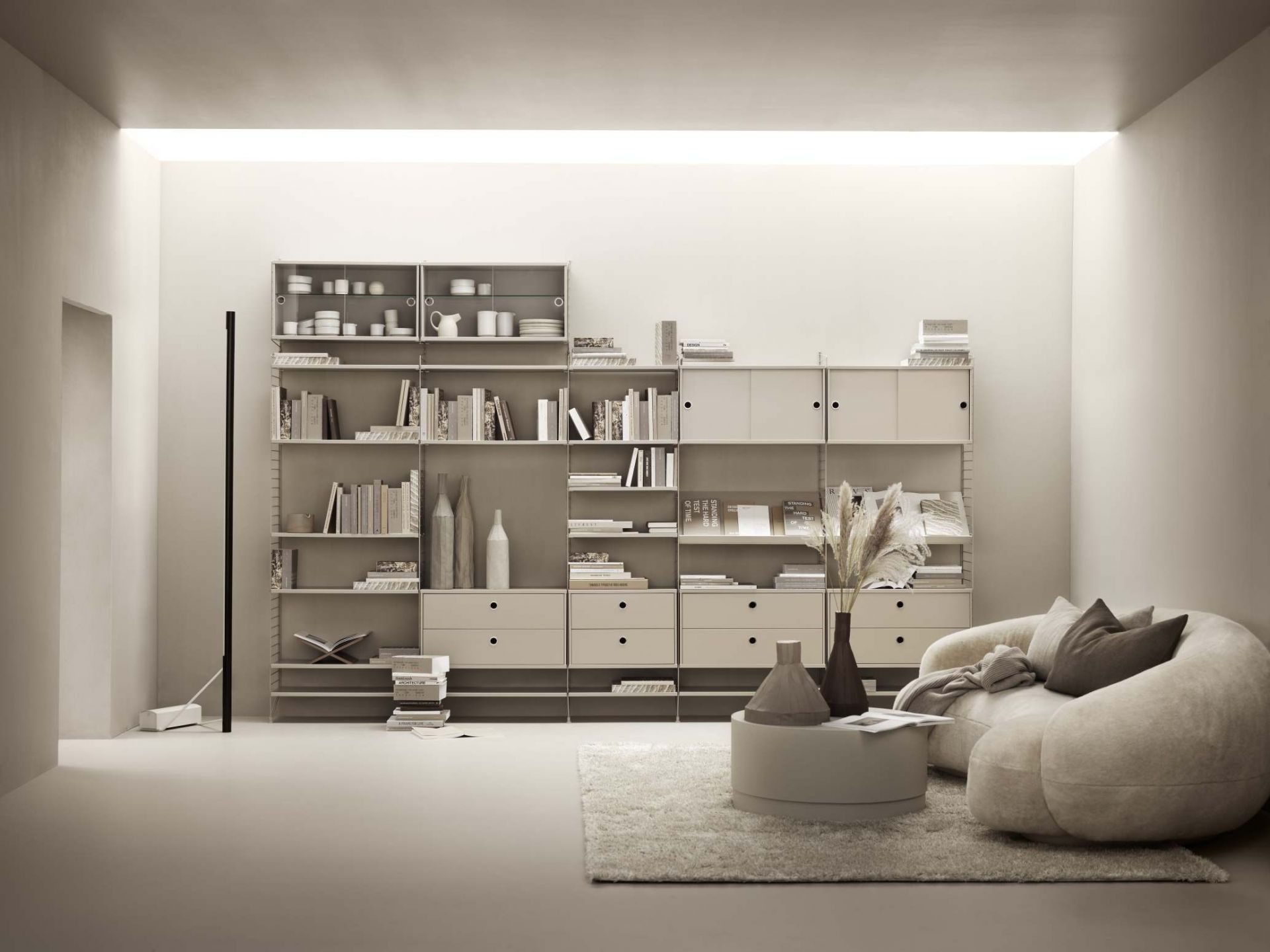 Wohnzimmer KONFIGURATIONEN L7 String Furniture