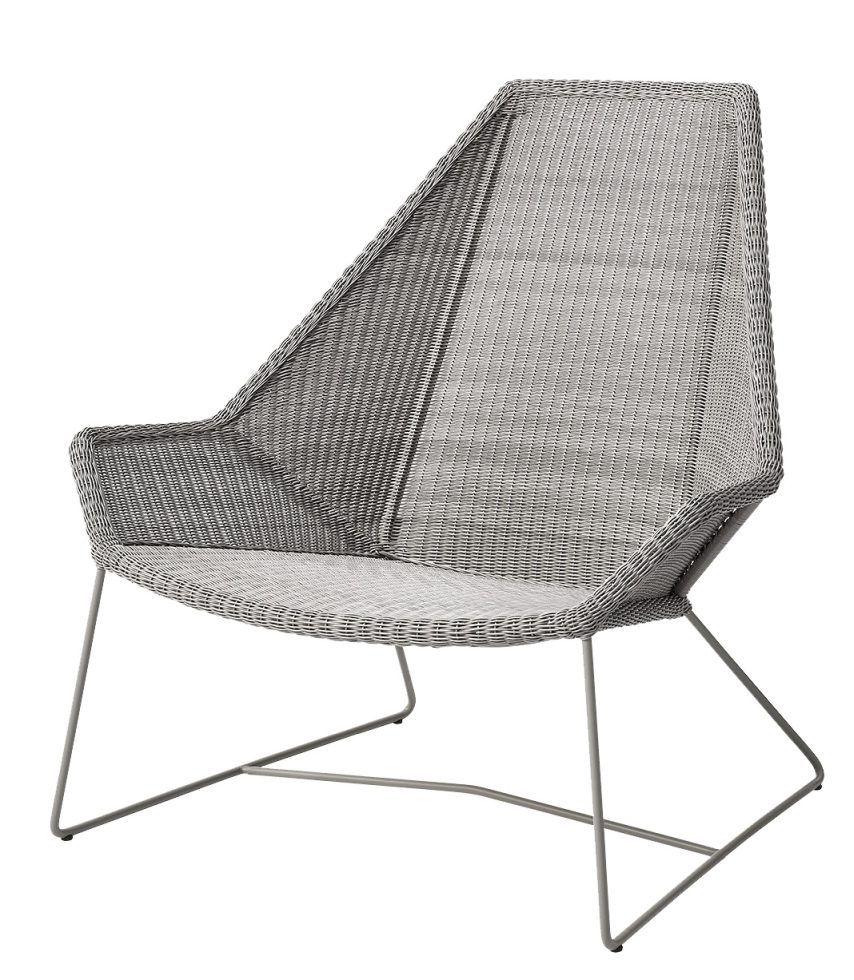 Breeze Outdoor Highbacksessel Cane-Line Taupe