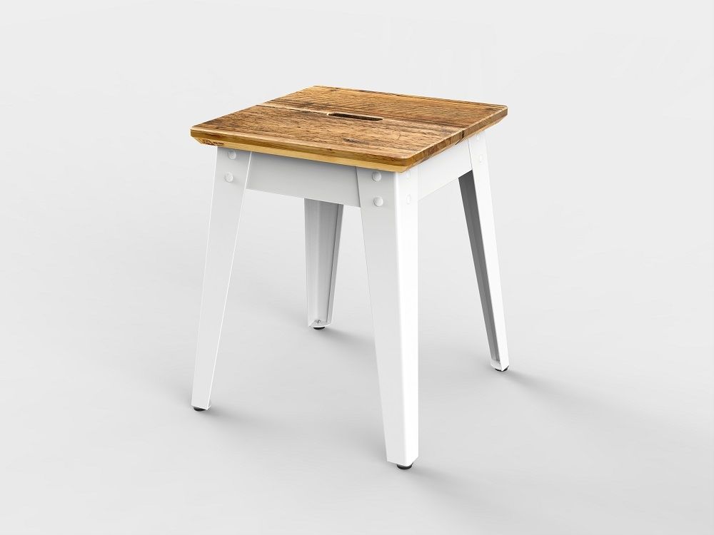 6Grad Hocker Jan Cray Weiß-Bauholz recycelt
