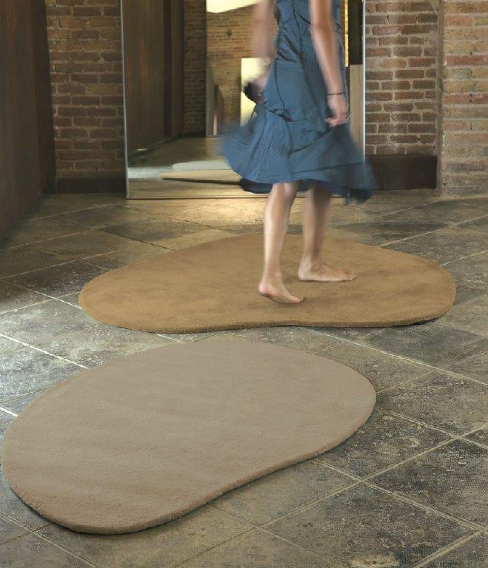 Stone-wool Teppich 100x140 Nanimarquina