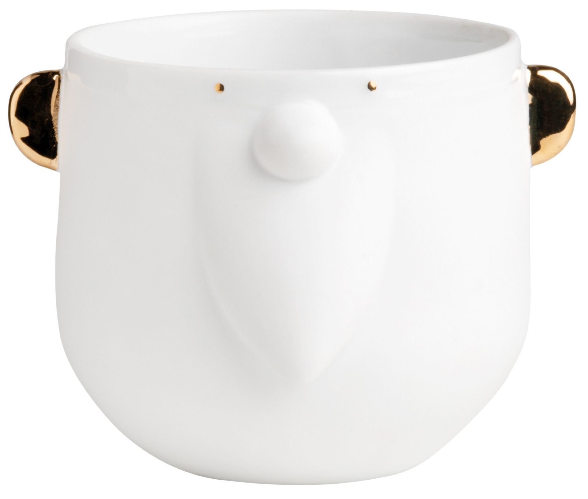 Porzellangeschichten Becher Santa Räder EINZELSTÜCK
