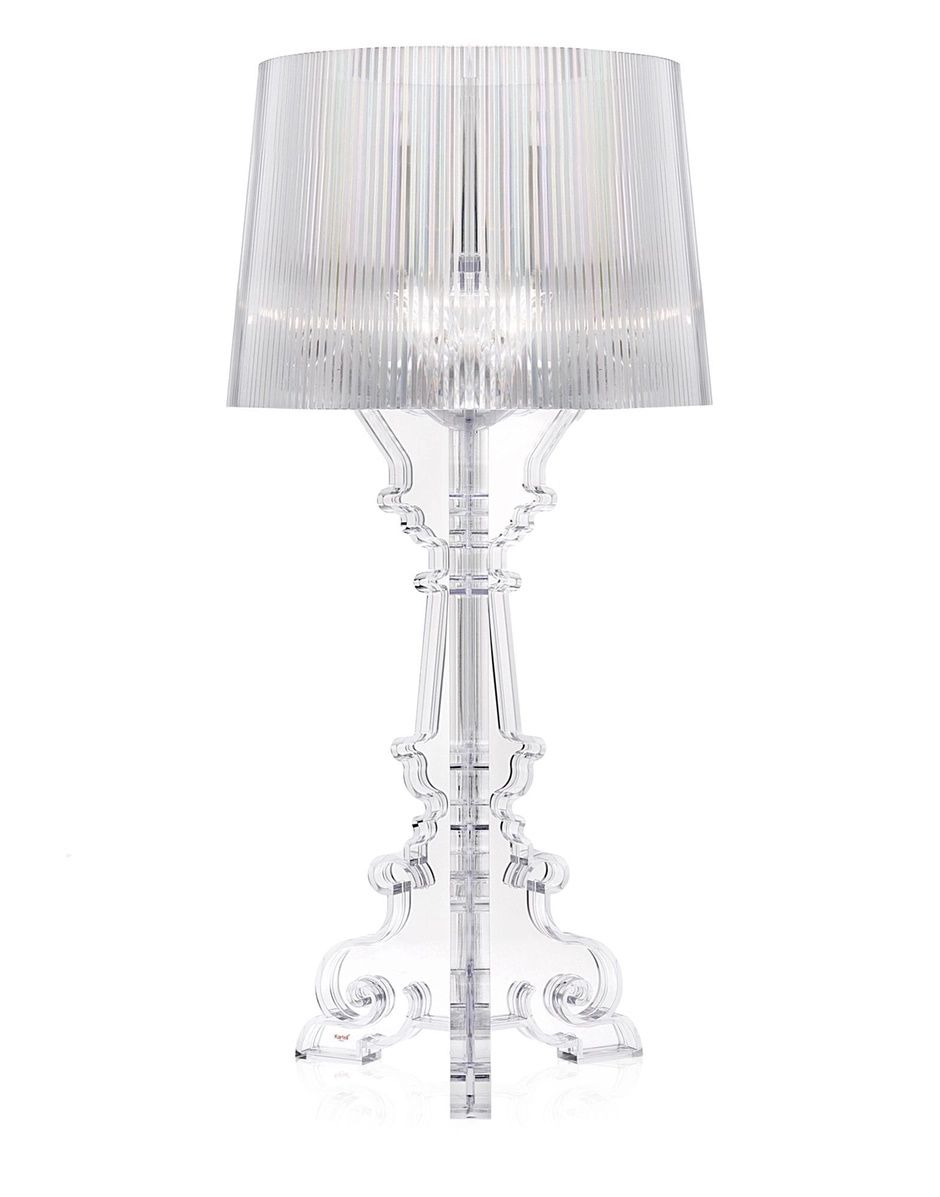 Bourgie Tischleuchte Glasklar Dimmbar Kartell