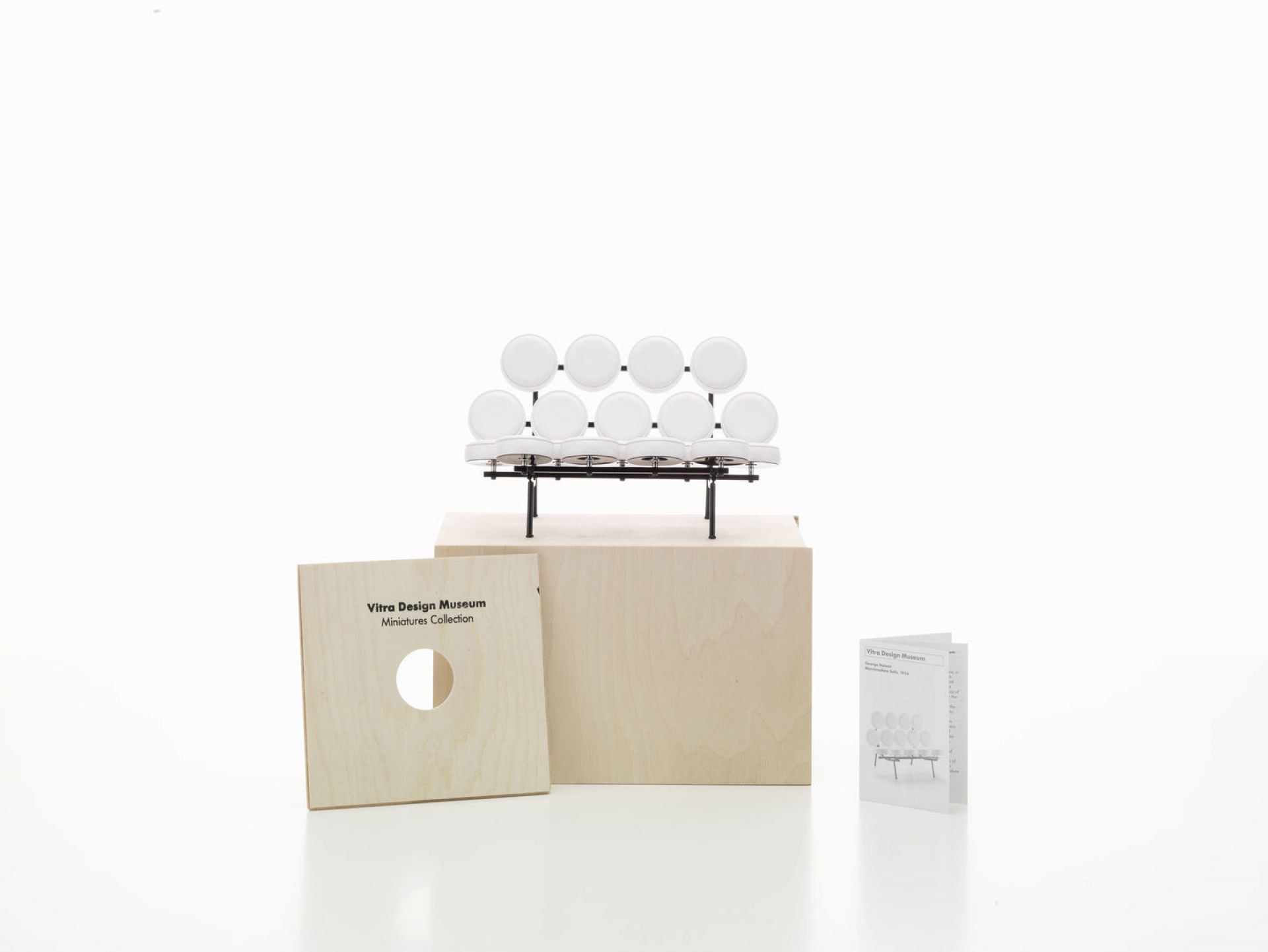 Marshmallow Sofa [1956] Miniatur Vitra