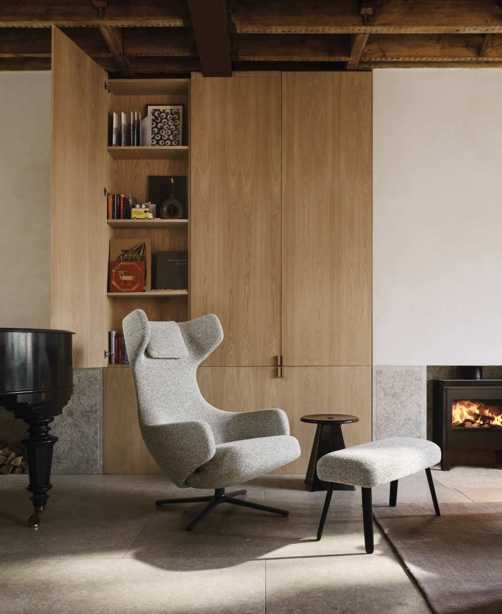 Grand Repos Sessel + Panchina B 75 cm Vitra