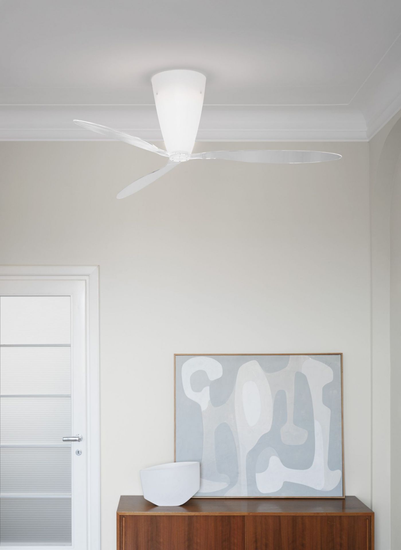 Blow D28 Deckenleuchte und Ventilator Luceplan