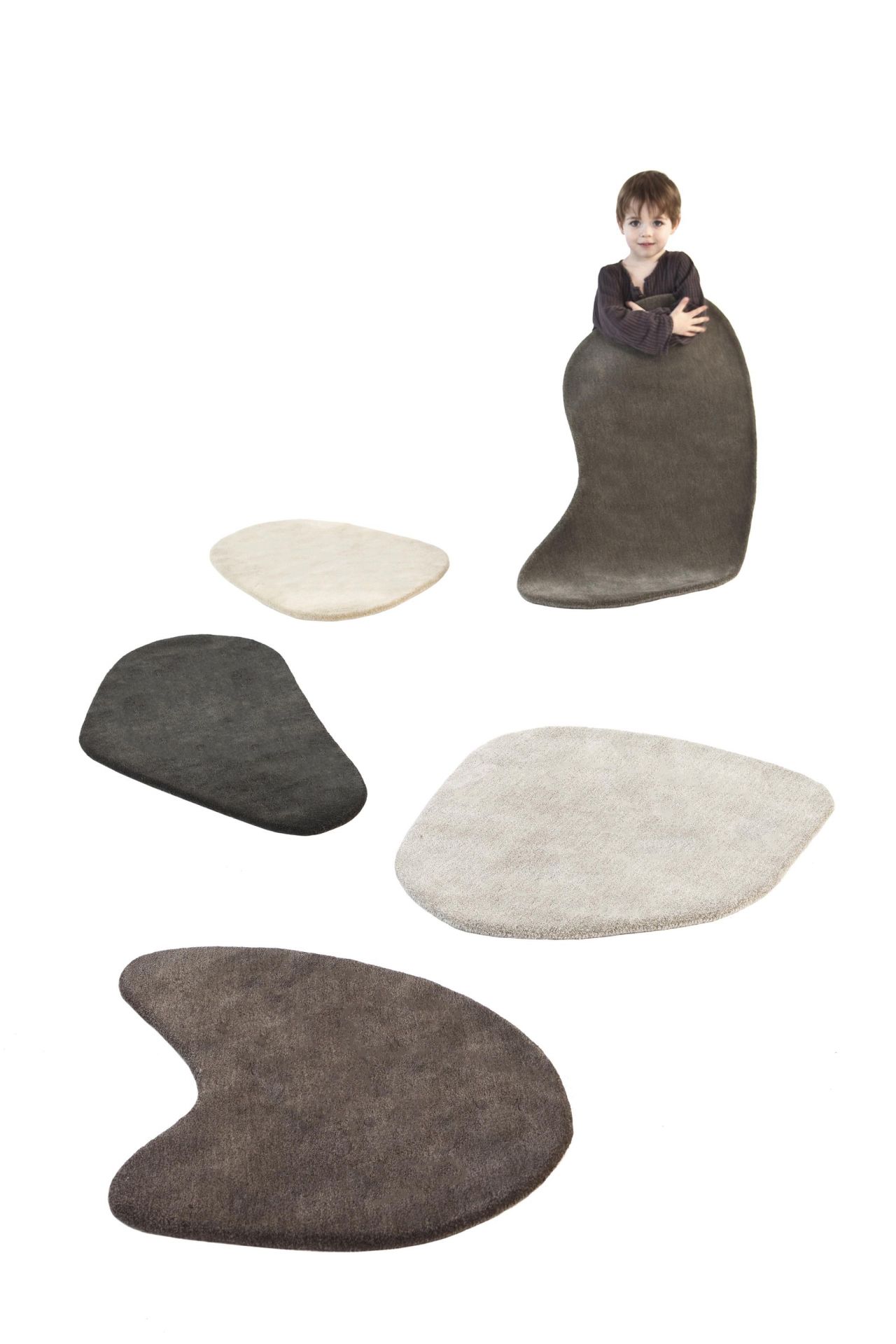 Stone-wool Teppich 75x180 Nanimarquina
