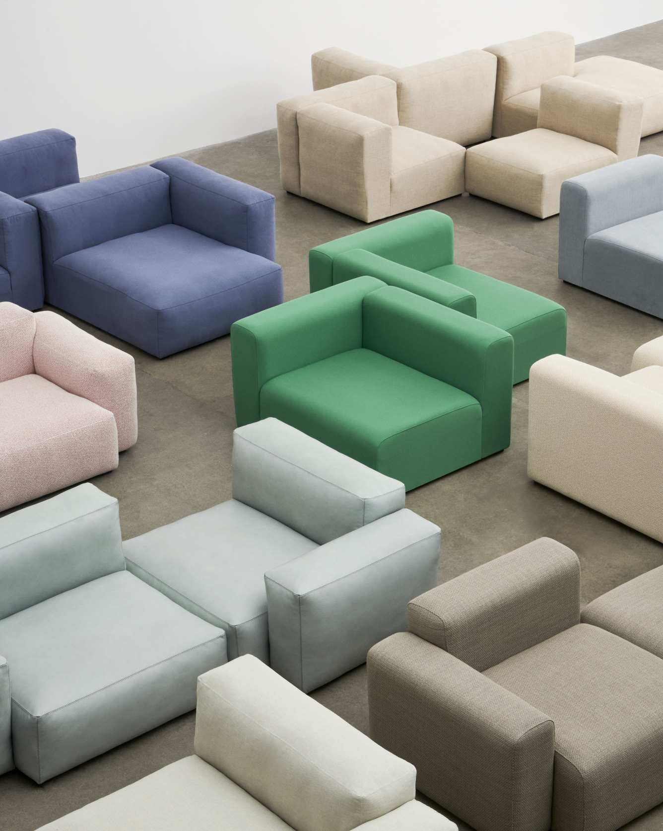 Mags Soft Sofa Corner Combination 2 Armlehne links Hay 