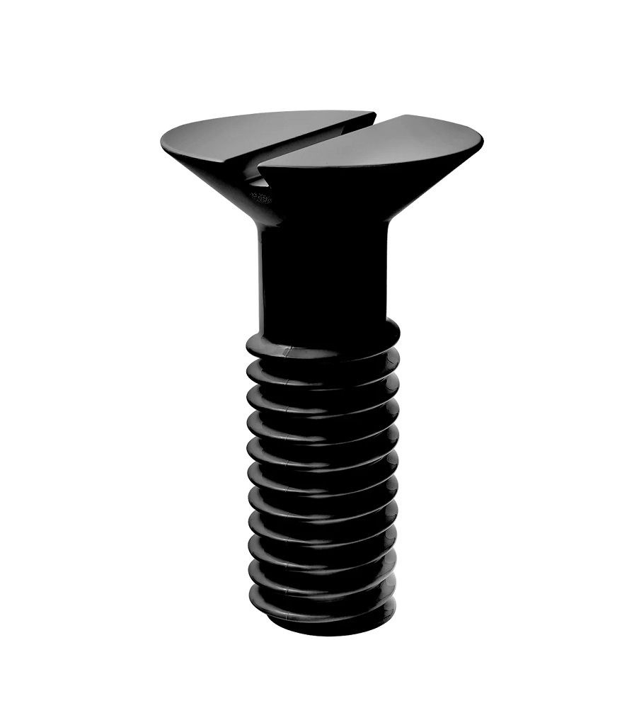 Screw Tisch gross Schwarz Eero Aarnio Originals