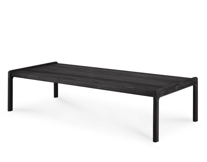 Jack Outdoor Couchtisch Teak schwarz lackiert Ethnicraft B 150 cm