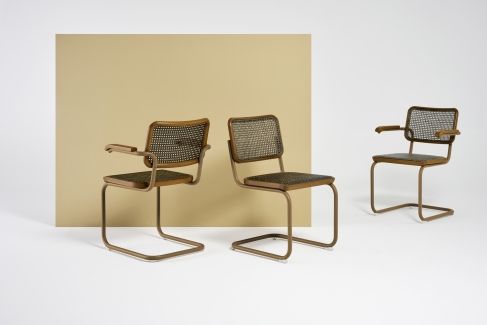 S 64 V Stahlrohr Klassiker Freischwinger Thonet