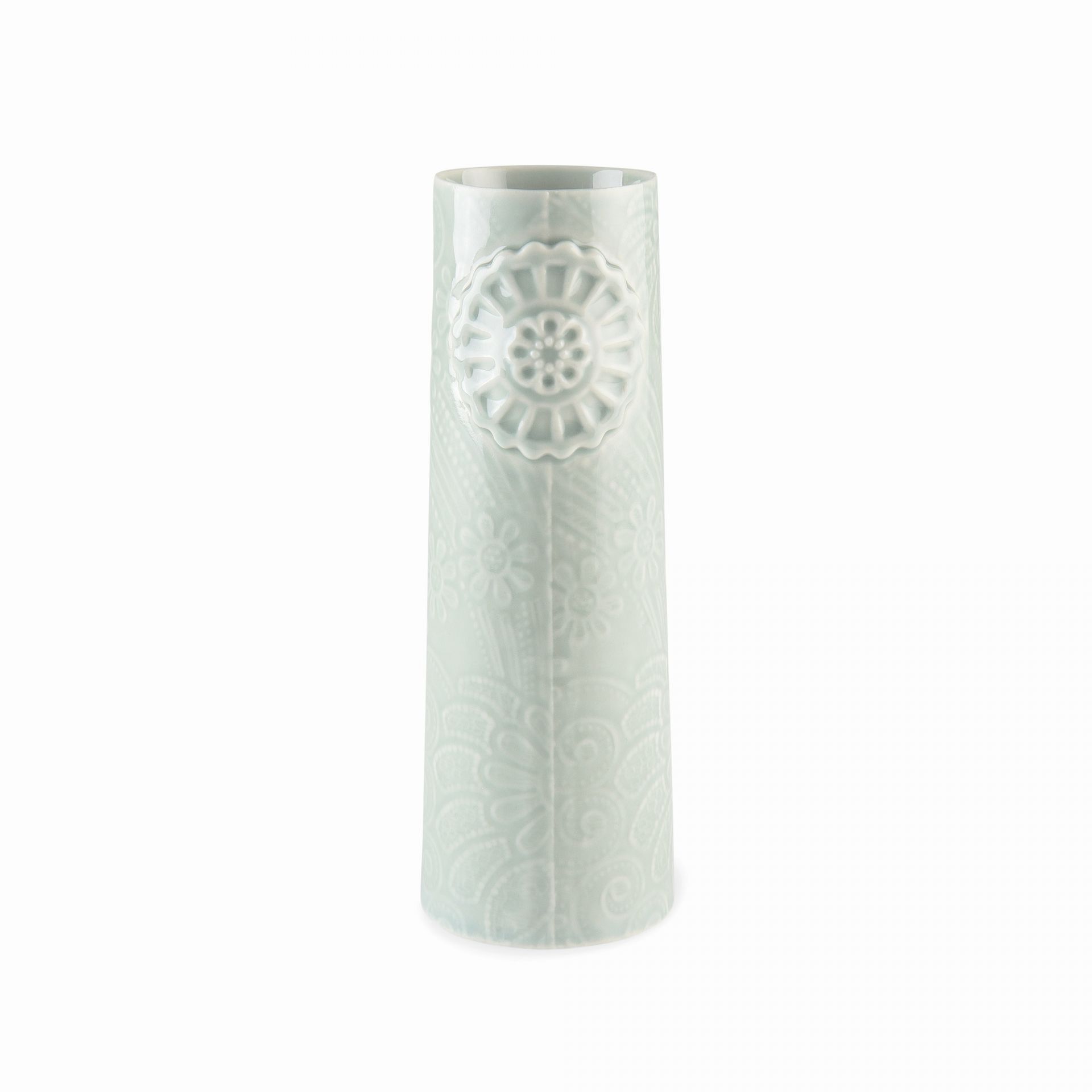 Pipanella Flower celadon Vase klein Dottir EINZELSTÜCK