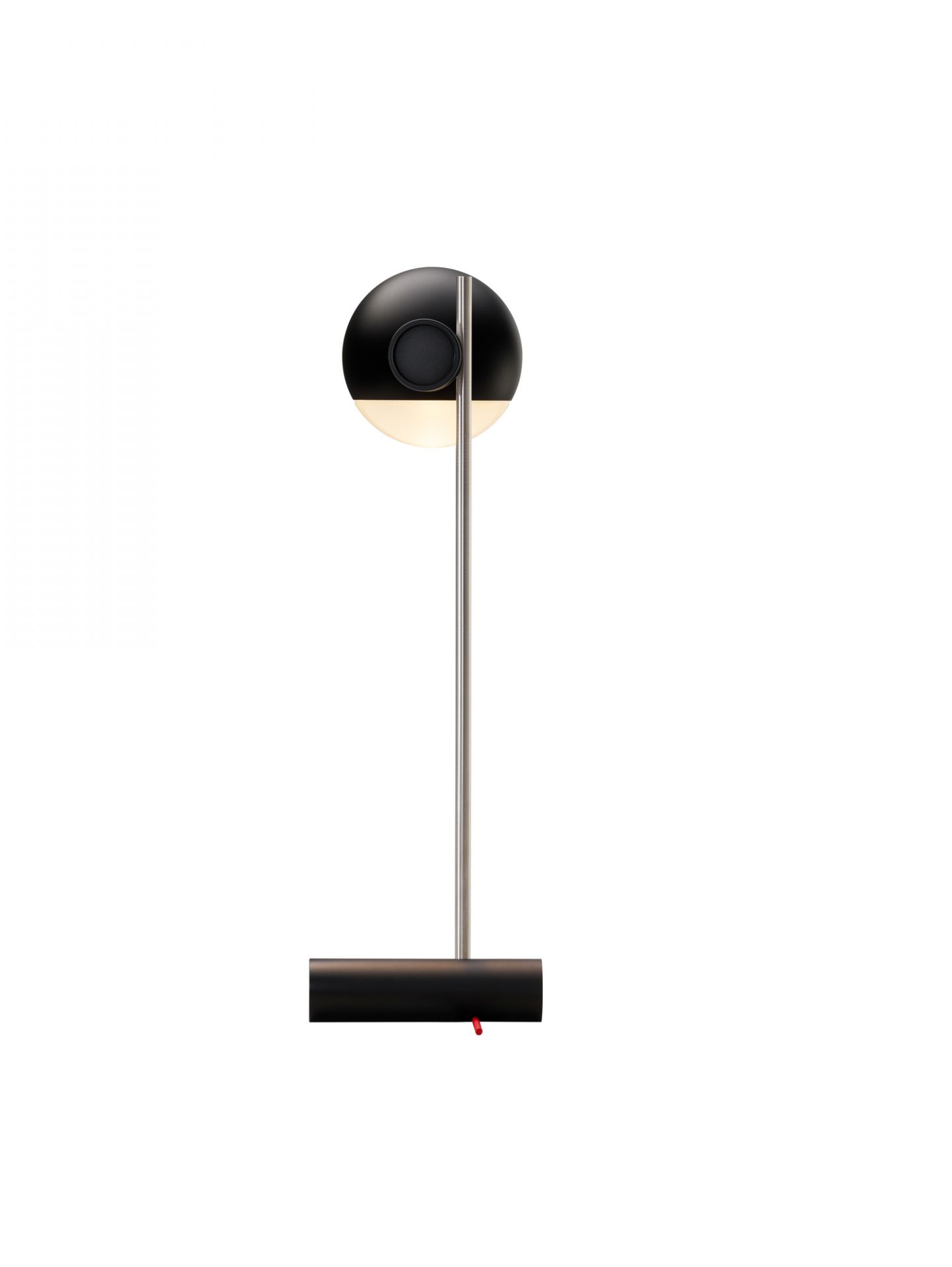 L25 Tafellampje LED Tischleuchte Reedition Tecta Schwarz matt
