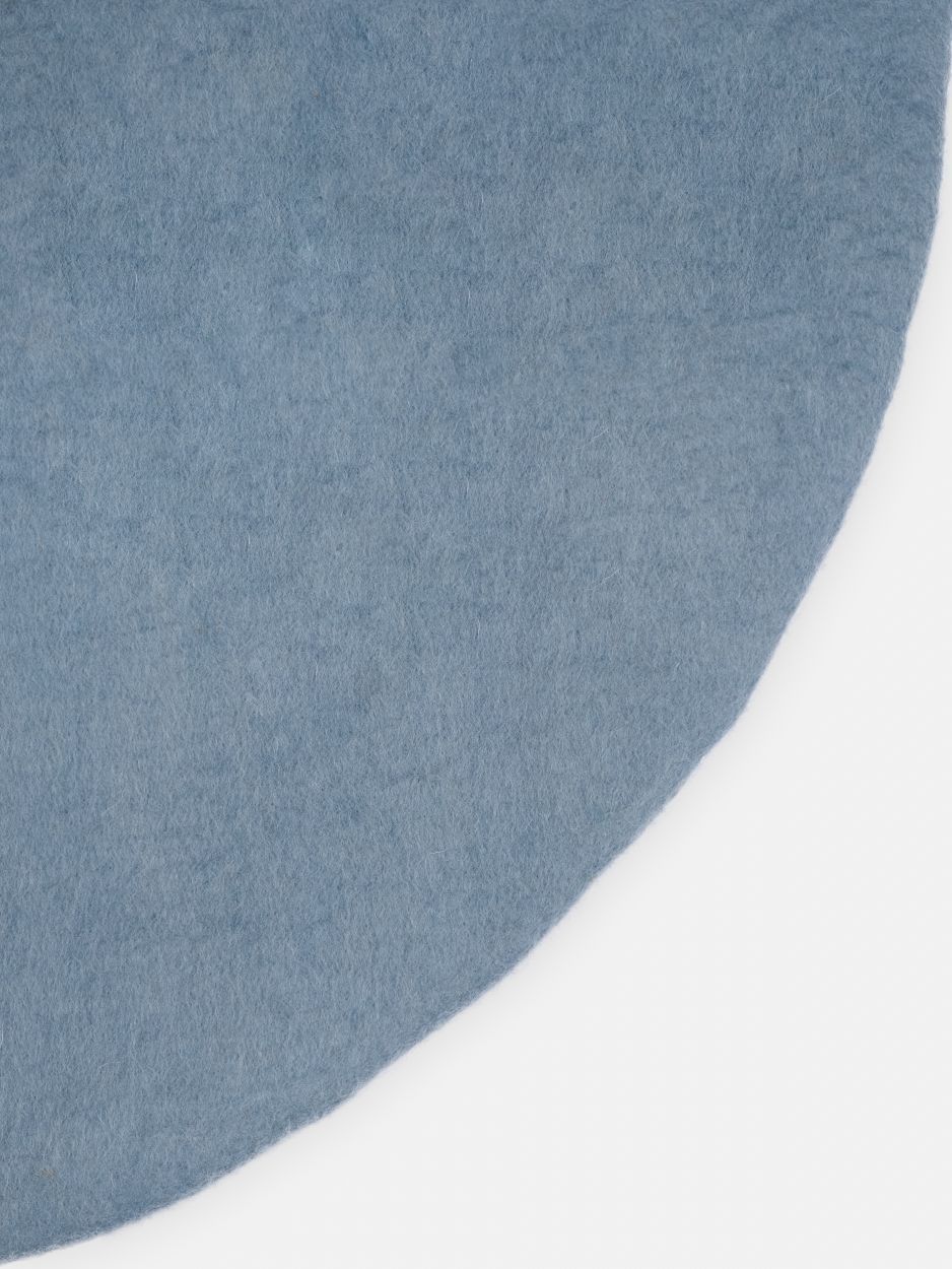 Mono Rund Filzteppich Ø 160 cm myfelt Mia (hellblau)