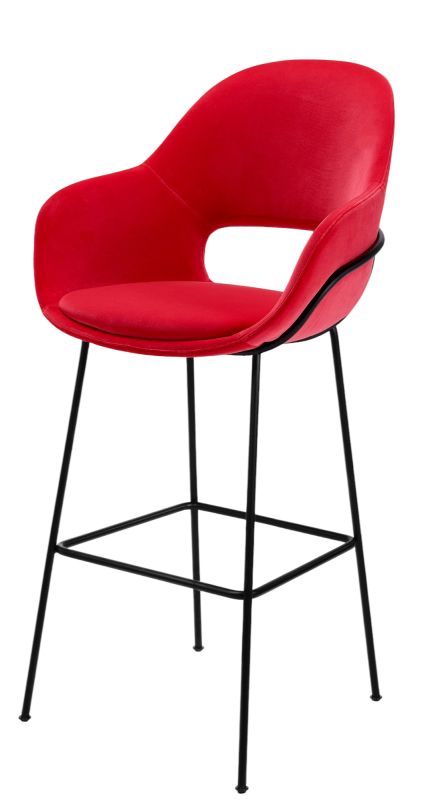 Theia Barstool Armchair High Barhocker Freifrau Manufaktur