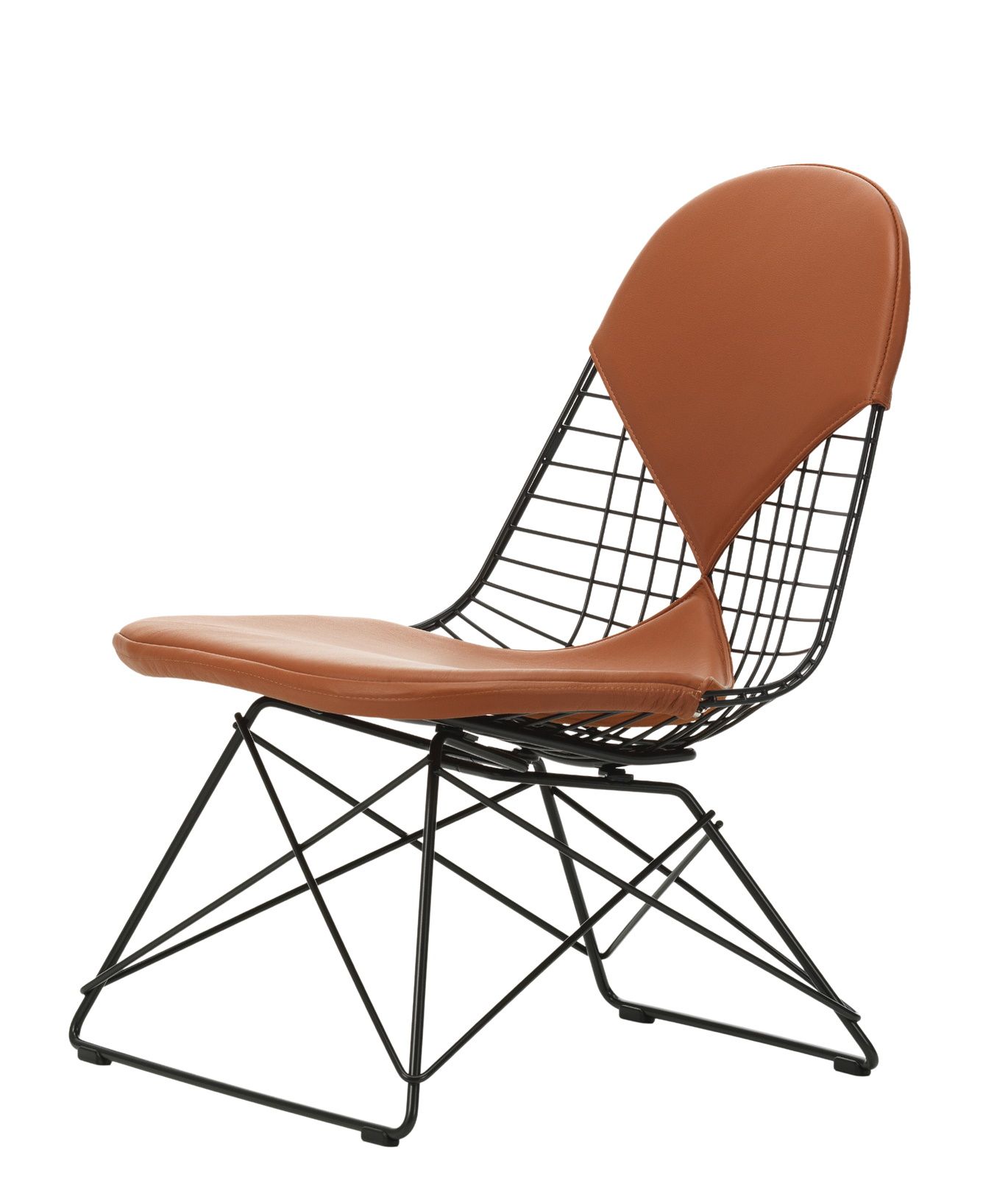 LKR-2 Wire Chair Stuhl mit Sitz- und Rückenbezug Vitra