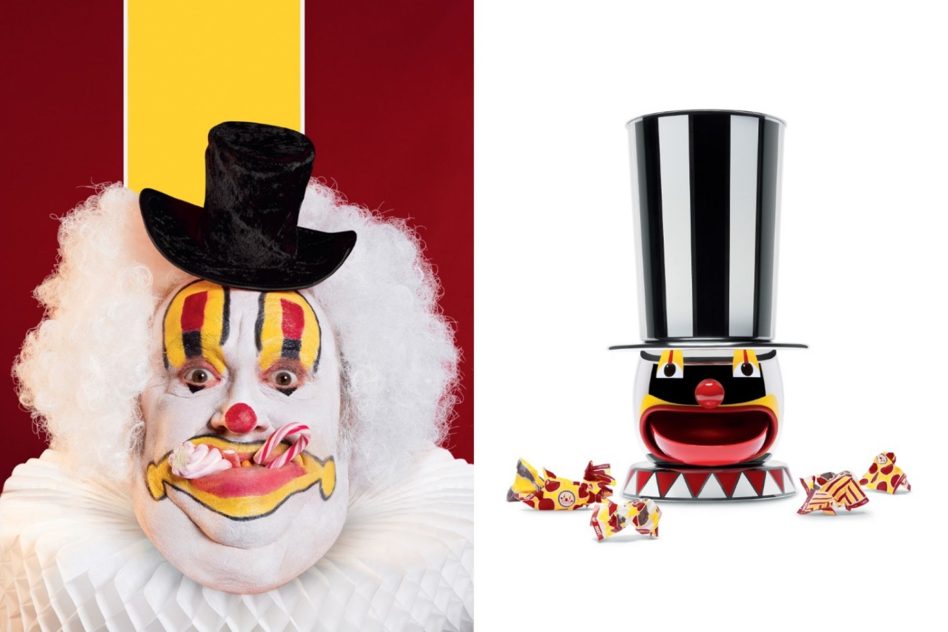 Alessi Circus The Candyman Bonbonspender Alessi LIMITIERTE EDITION
