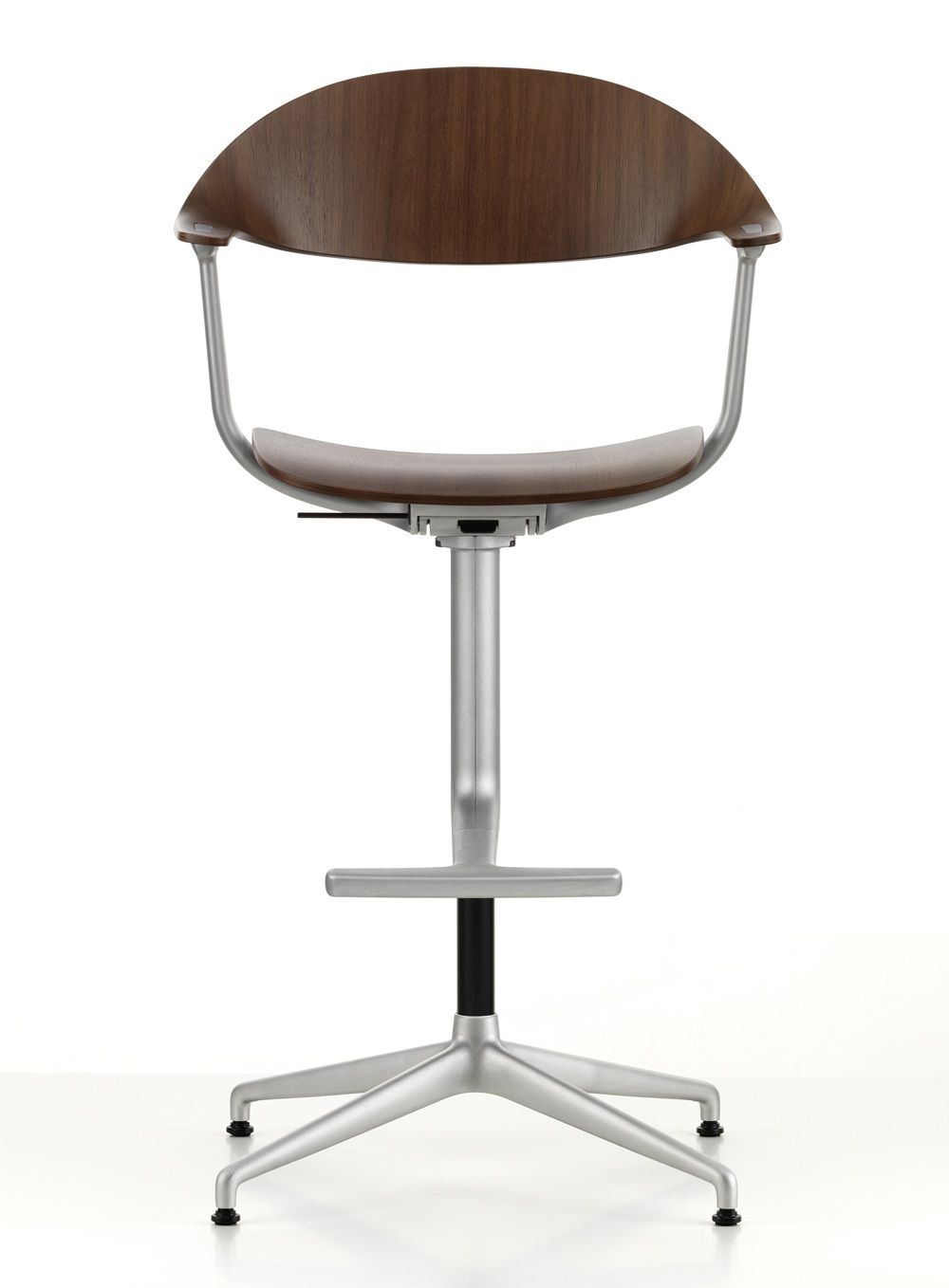 Mynt High Bürodrehstuhl Sitz/Rücken Plywood Vitra