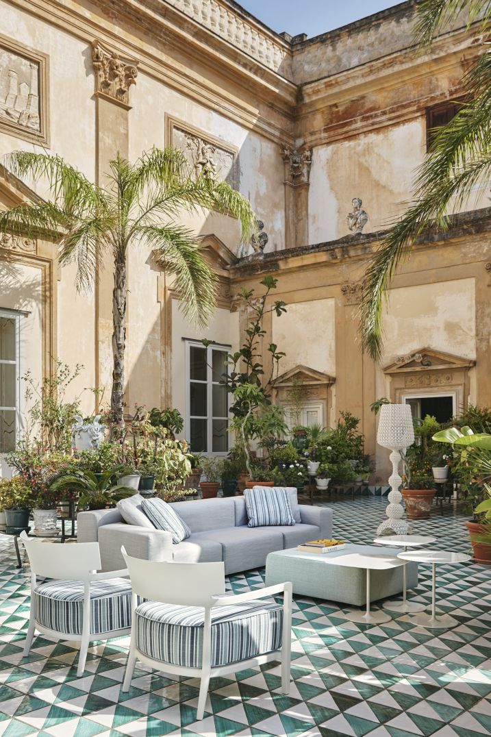 Cara Mat Outdoor Sessel Kartell