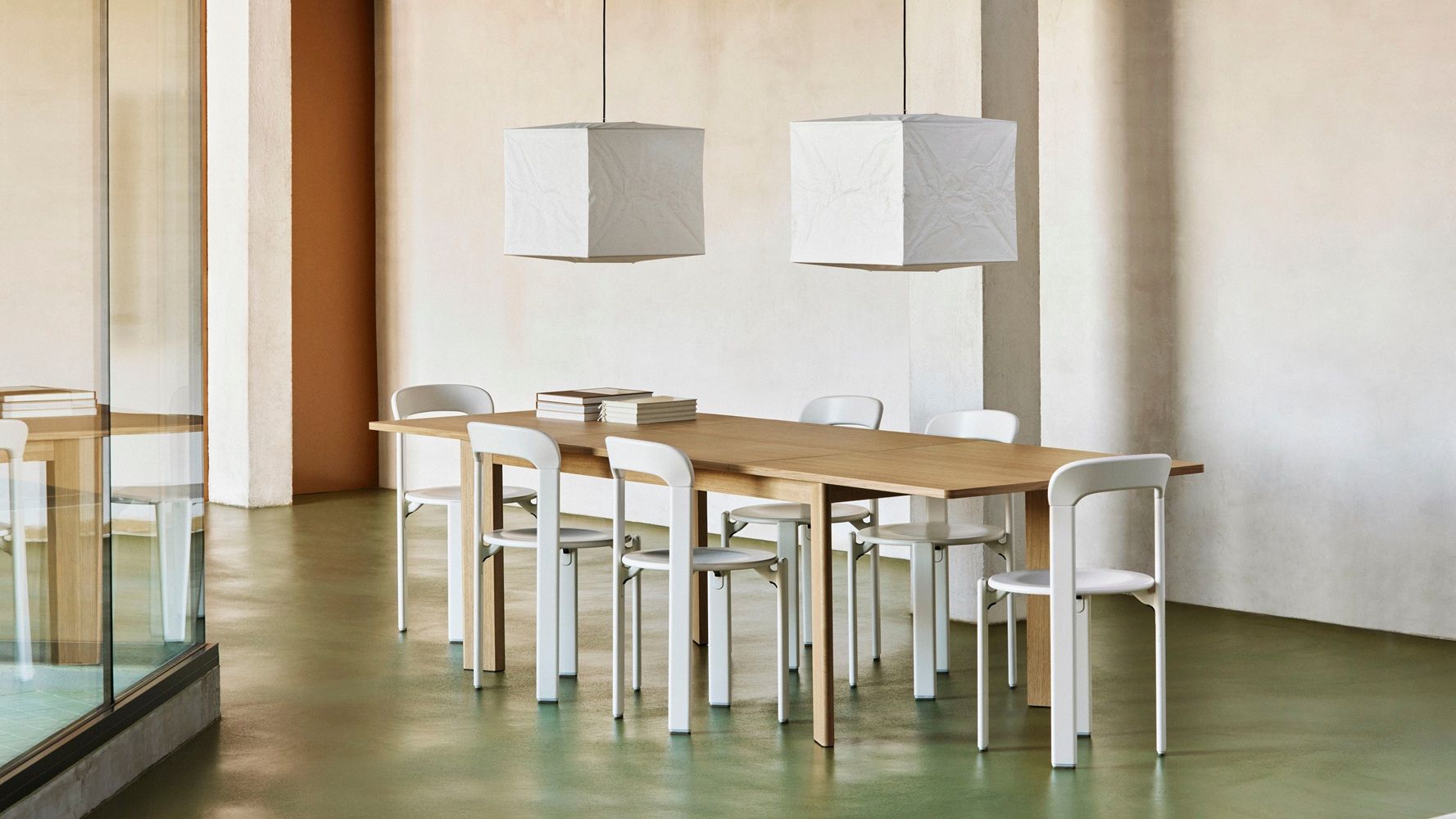 Paper Shade Cube Classic White Lampenschirm Hay