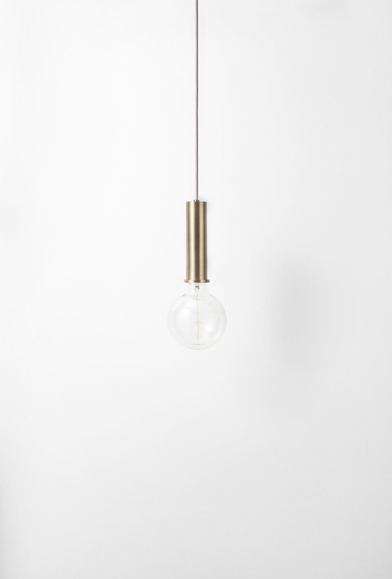 Collect Pendant high brass Pendelleuchte hoch messing Ferm Living