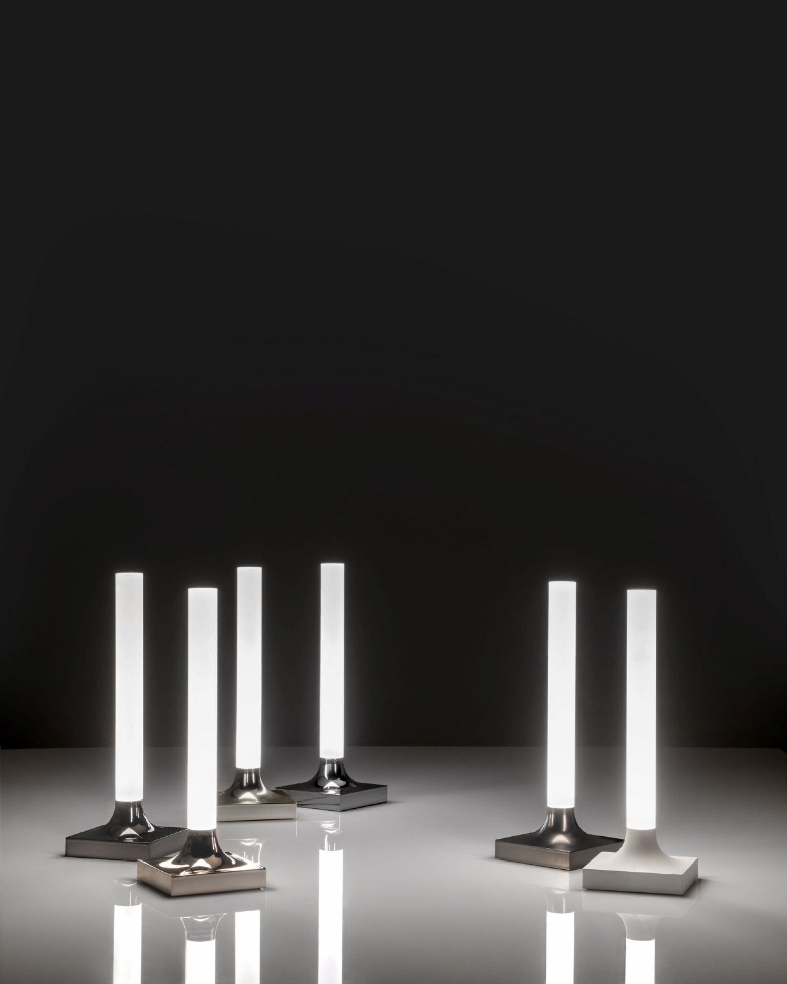 Goodnight Akkuleuchte Kartell Weiß matt
