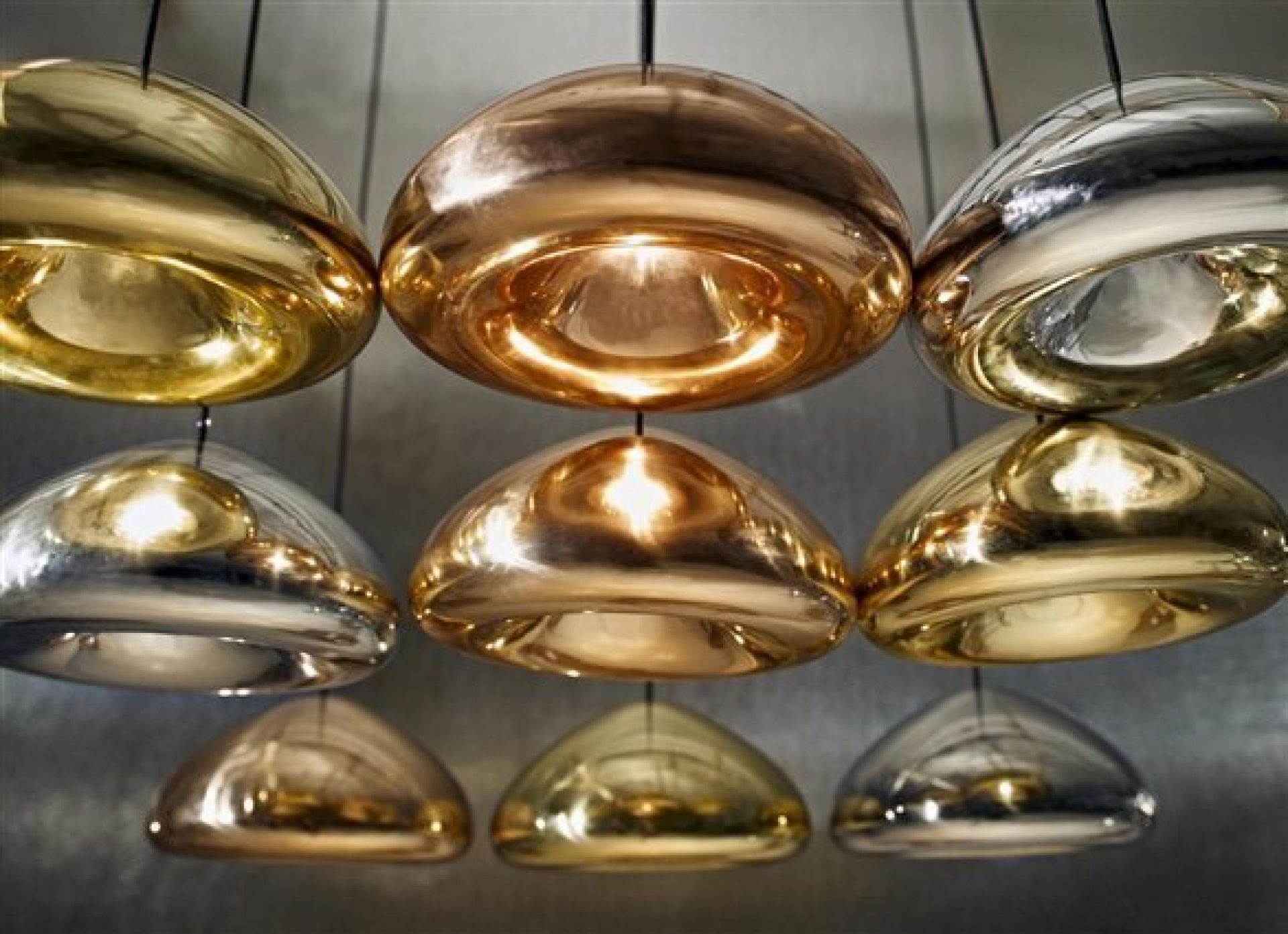 Void LED Pendant Light Pendelleuchte Stahl Tom Dixon