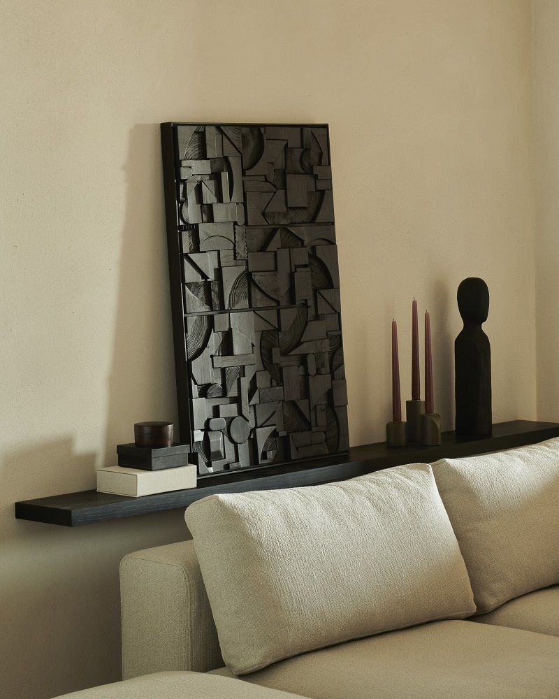 Bricks Wandkunst Holz Ethnicraft
