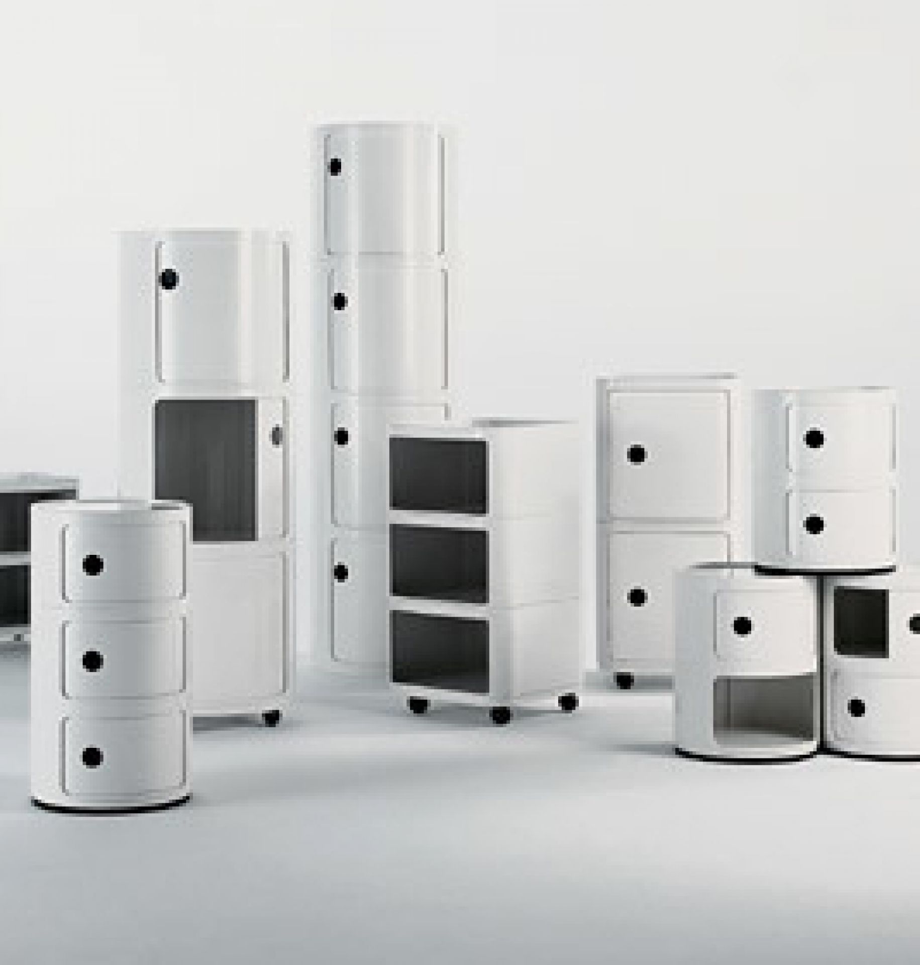 Componibili 4970 - quadratisches Element niedrig Kartell