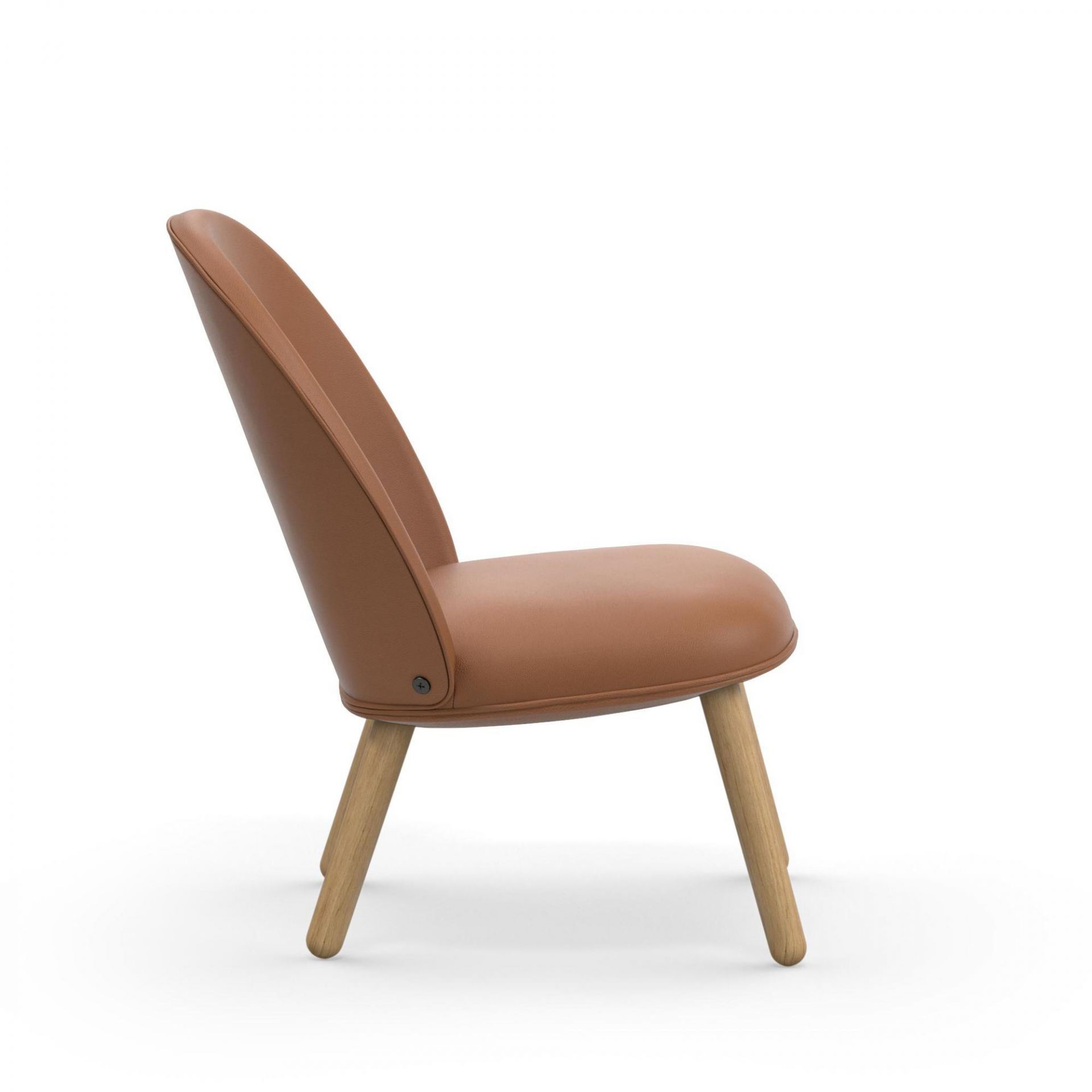 Ace Lounge Sessel Eiche Normann Copenhagen Ultra Leather