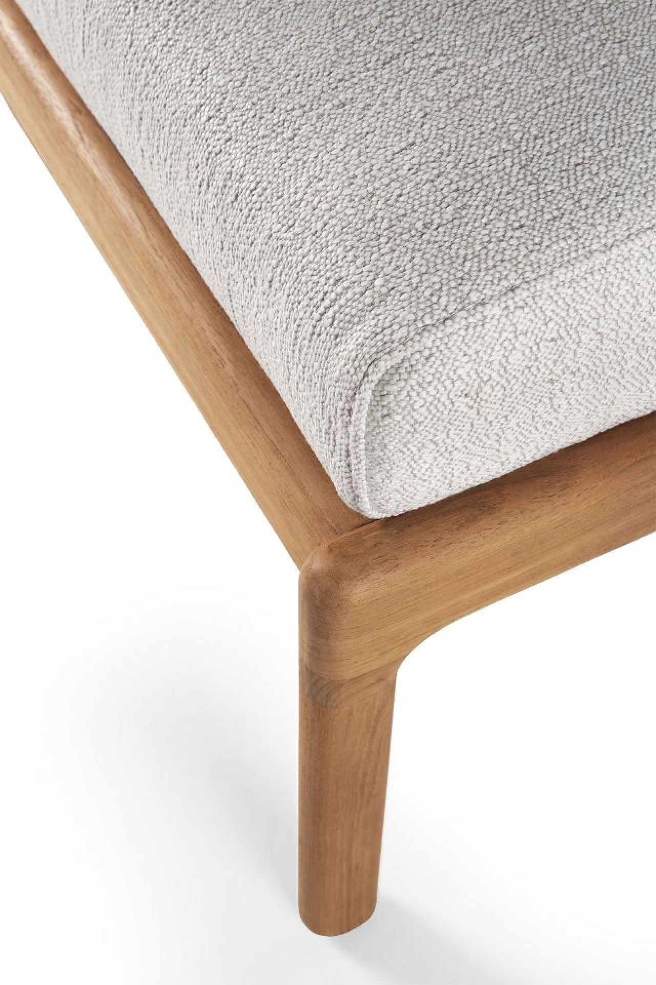 Jack Outdoor Polsterhocker Teak Ethnicraft