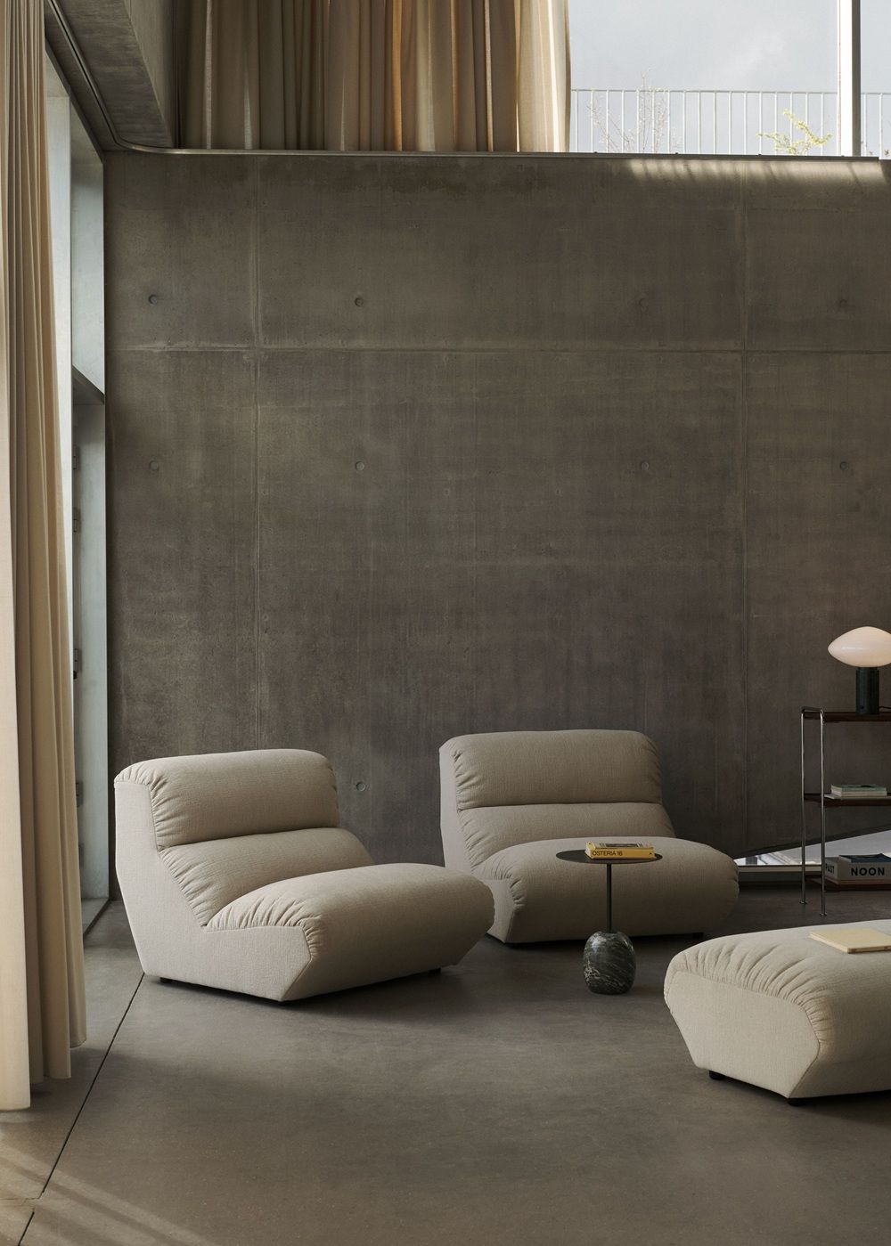 Hi Lo AV56 Pouf Hocker AndTradition